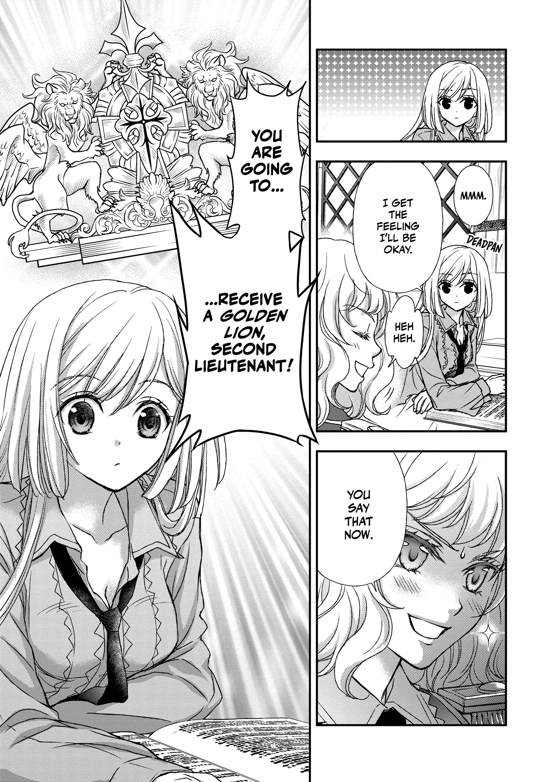 Shinigami ni Sodaterareta Shoujo wa Shikkoku no Tsurugi o Mune ni Idaku Chapter 16 page 21 - 
