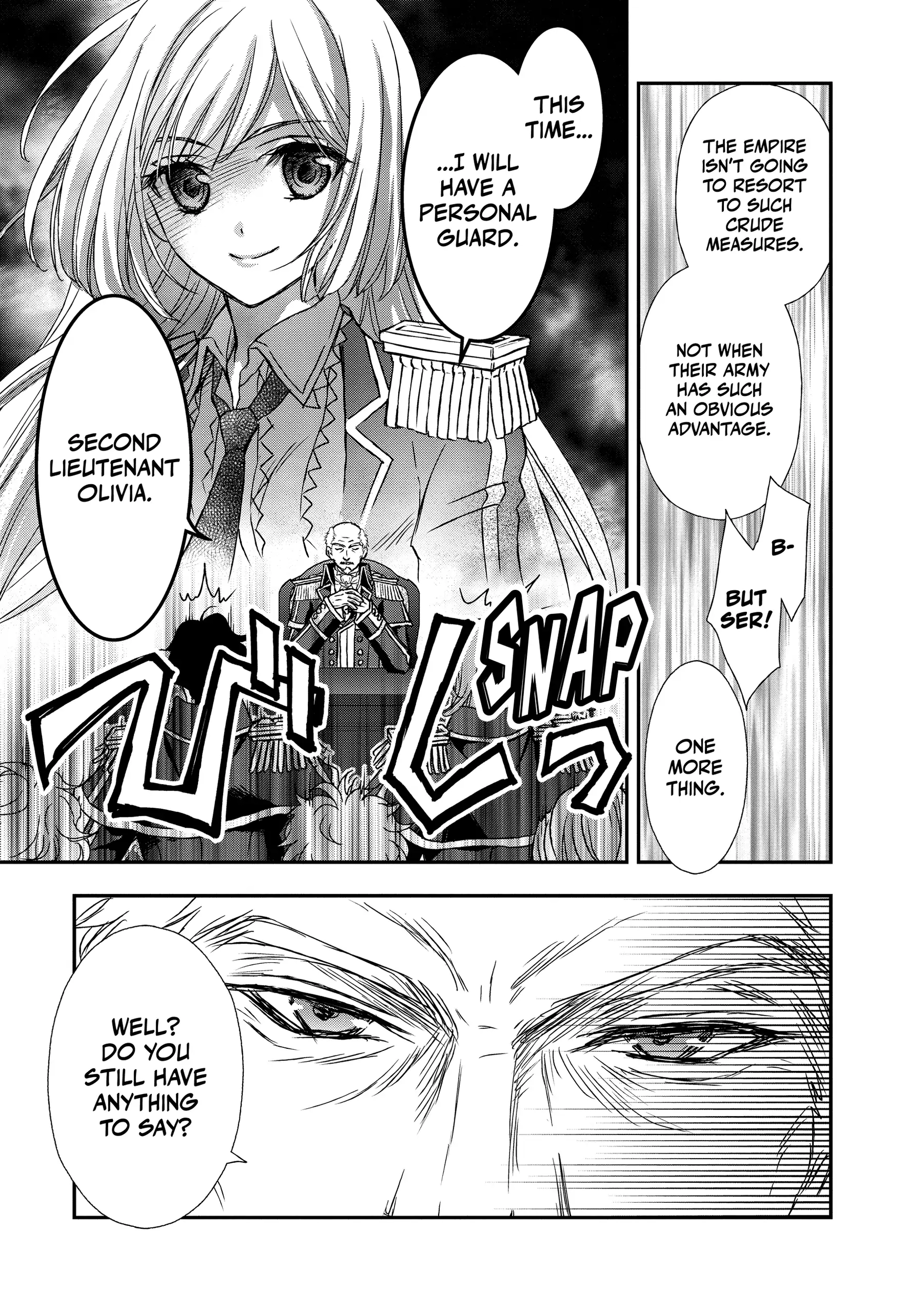 Shinigami ni Sodaterareta Shoujo wa Shikkoku no Tsurugi o Mune ni Idaku Chapter 16 page 5 - 