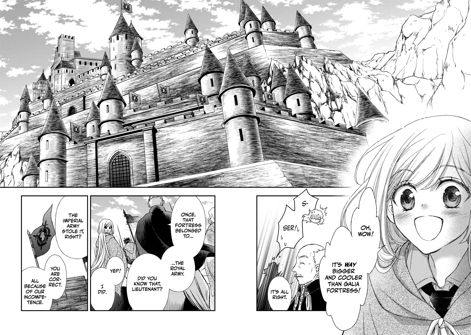 Shinigami ni Sodaterareta Shoujo wa Shikkoku no Tsurugi o Mune ni Idaku Chapter 16 page 8 - 