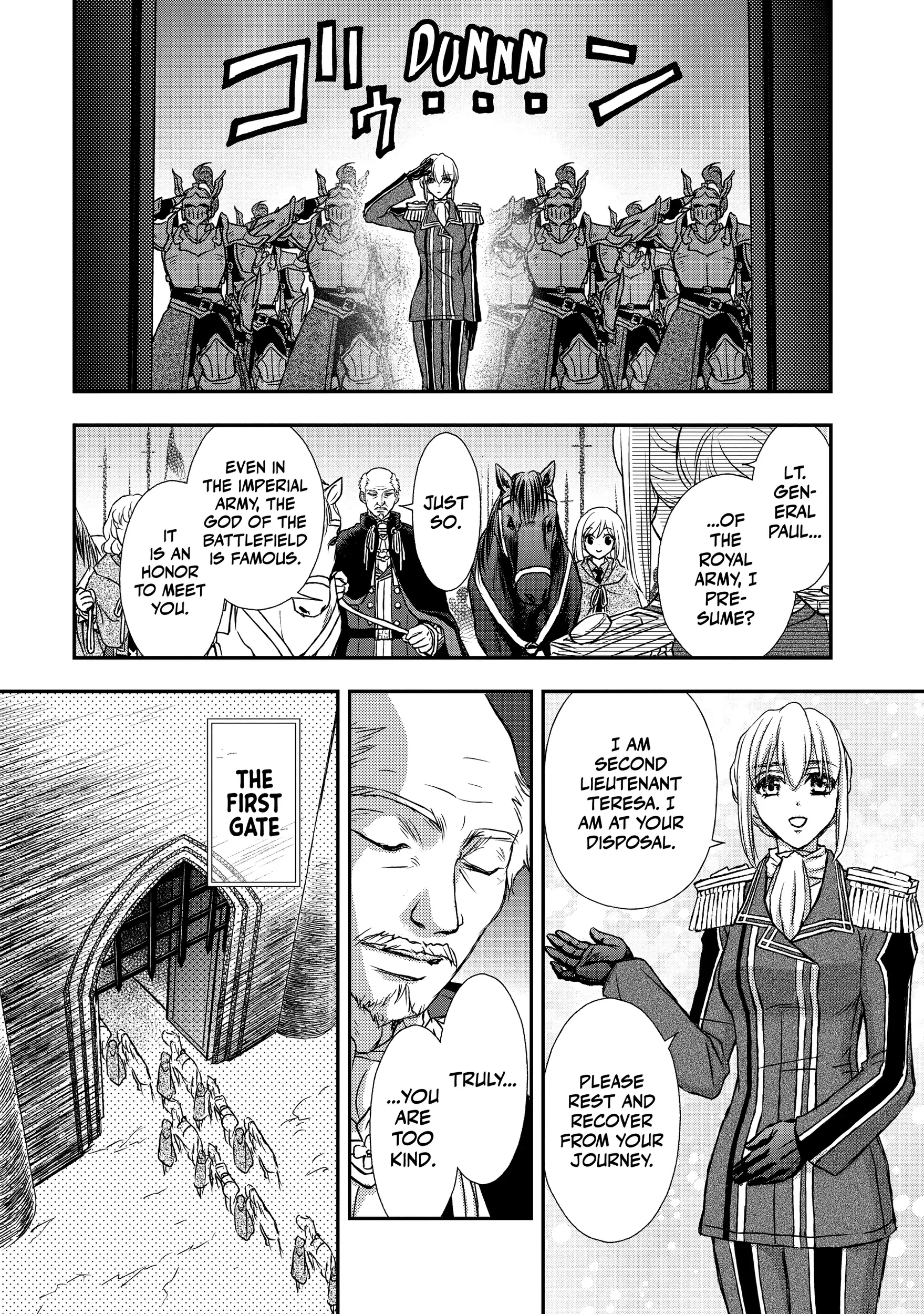 Shinigami ni Sodaterareta Shoujo wa Shikkoku no Tsurugi o Mune ni Idaku Chapter 16 page 10 - 