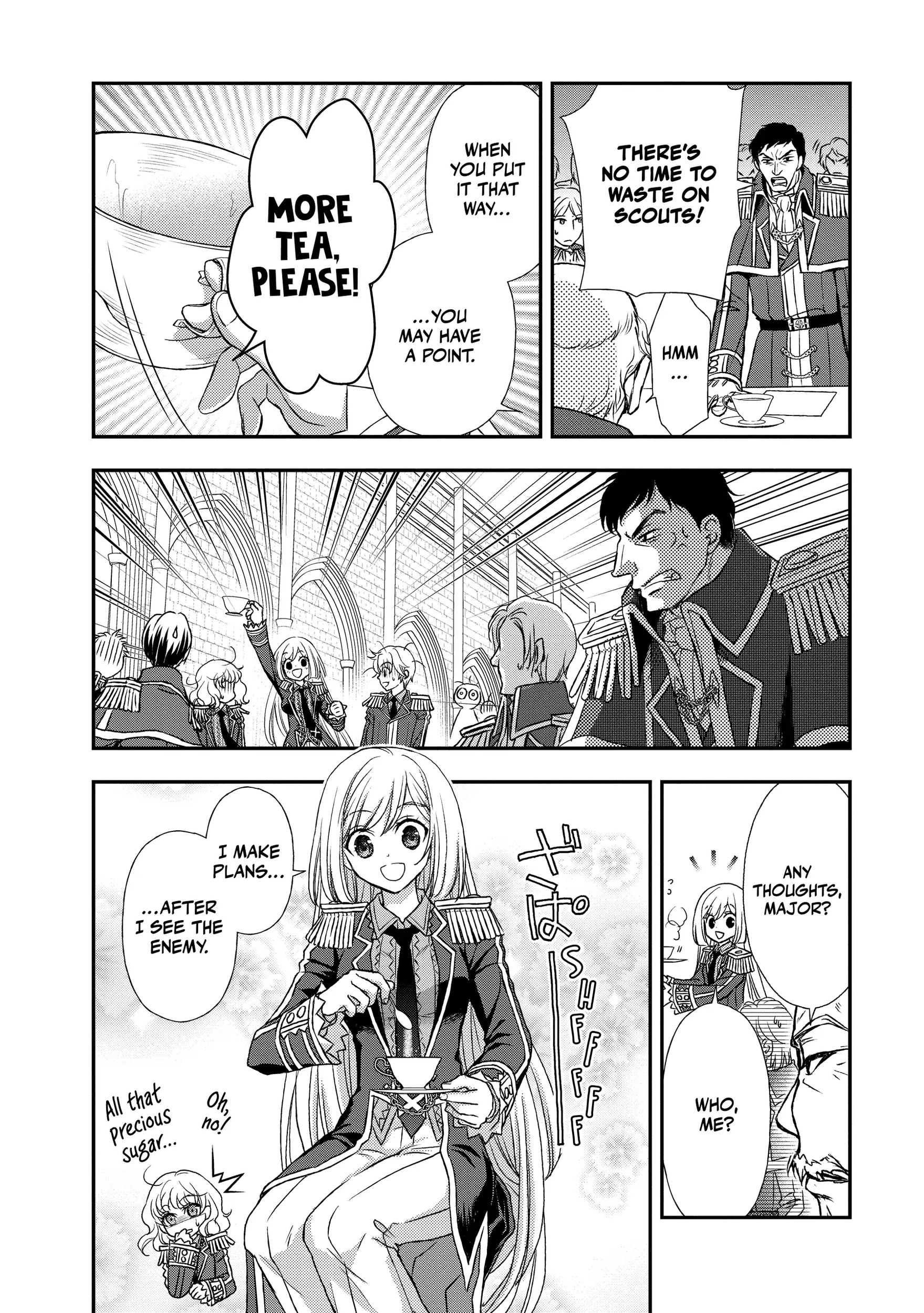 Shinigami ni Sodaterareta Shoujo wa Shikkoku no Tsurugi o Mune ni Idaku Chapter 18 page 12 - 