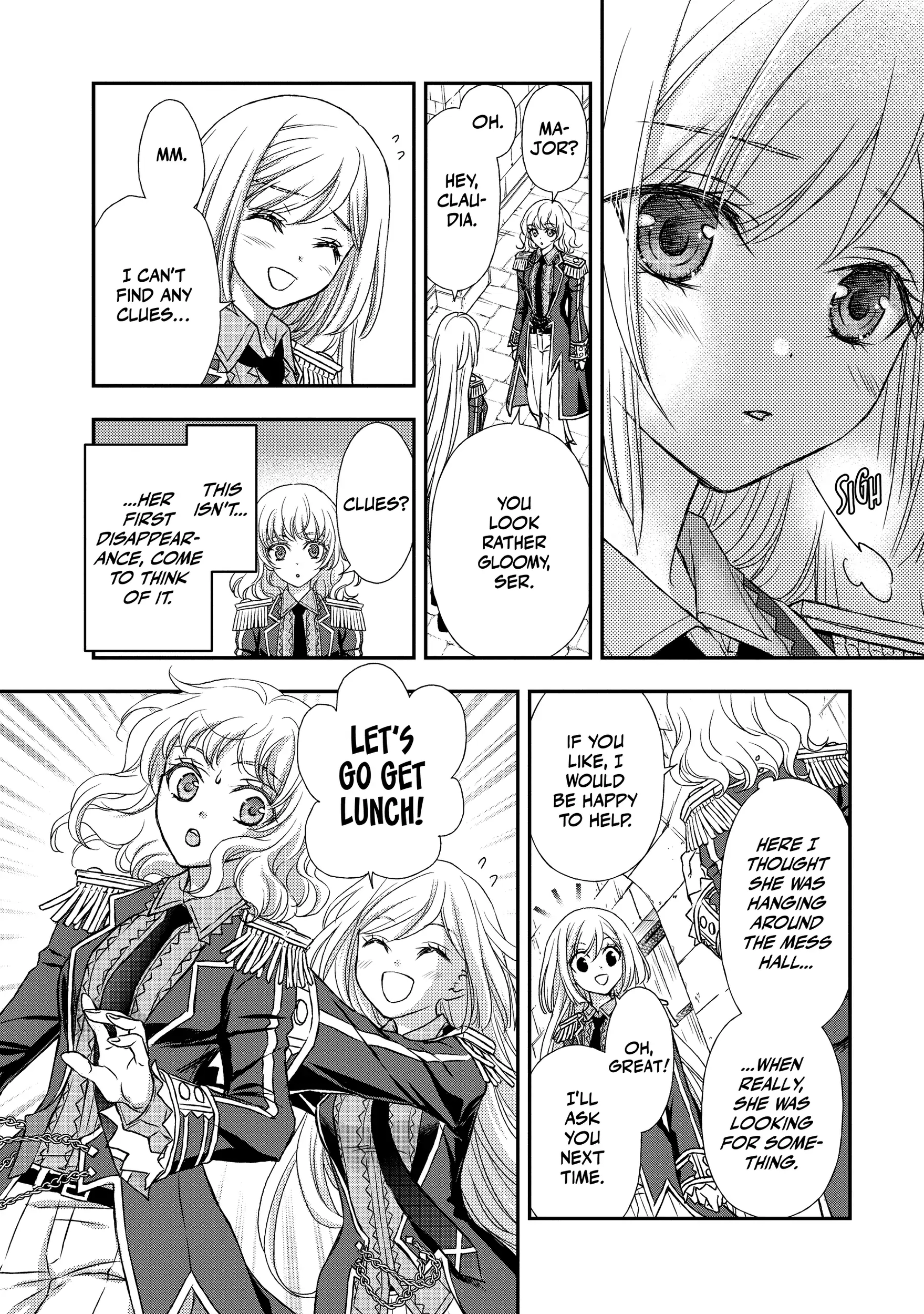 Shinigami ni Sodaterareta Shoujo wa Shikkoku no Tsurugi o Mune ni Idaku Chapter 18 page 18 - 