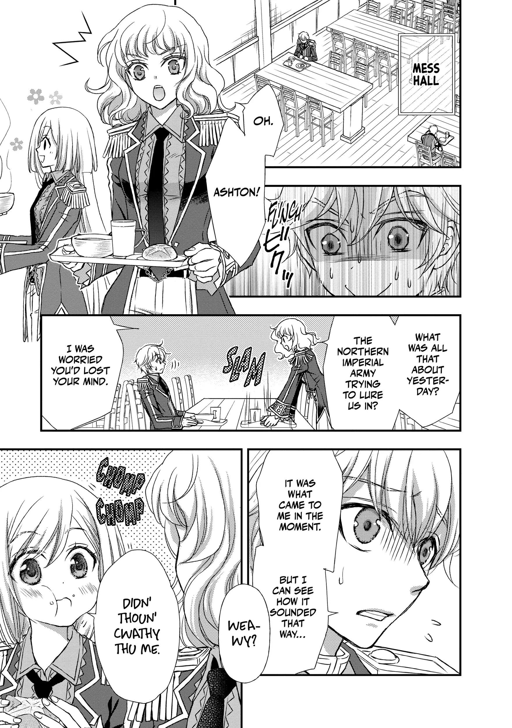 Shinigami ni Sodaterareta Shoujo wa Shikkoku no Tsurugi o Mune ni Idaku Chapter 18 page 19 - 