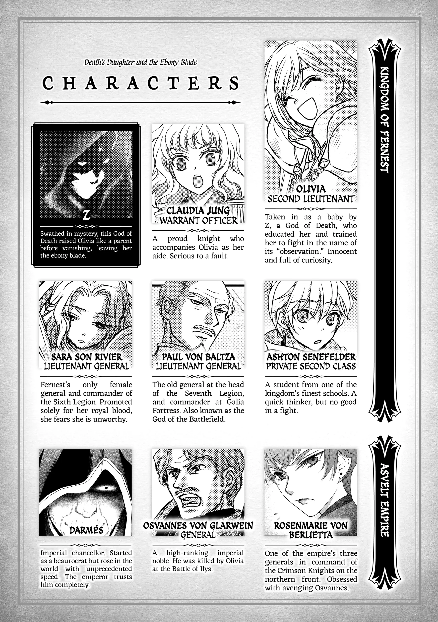 Shinigami ni Sodaterareta Shoujo wa Shikkoku no Tsurugi o Mune ni Idaku Chapter 18 page 3 - 