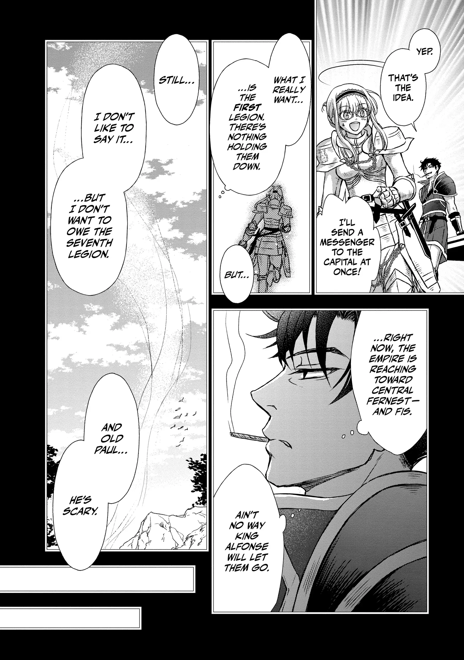 Shinigami ni Sodaterareta Shoujo wa Shikkoku no Tsurugi o Mune ni Idaku Chapter 18 page 10 - 
