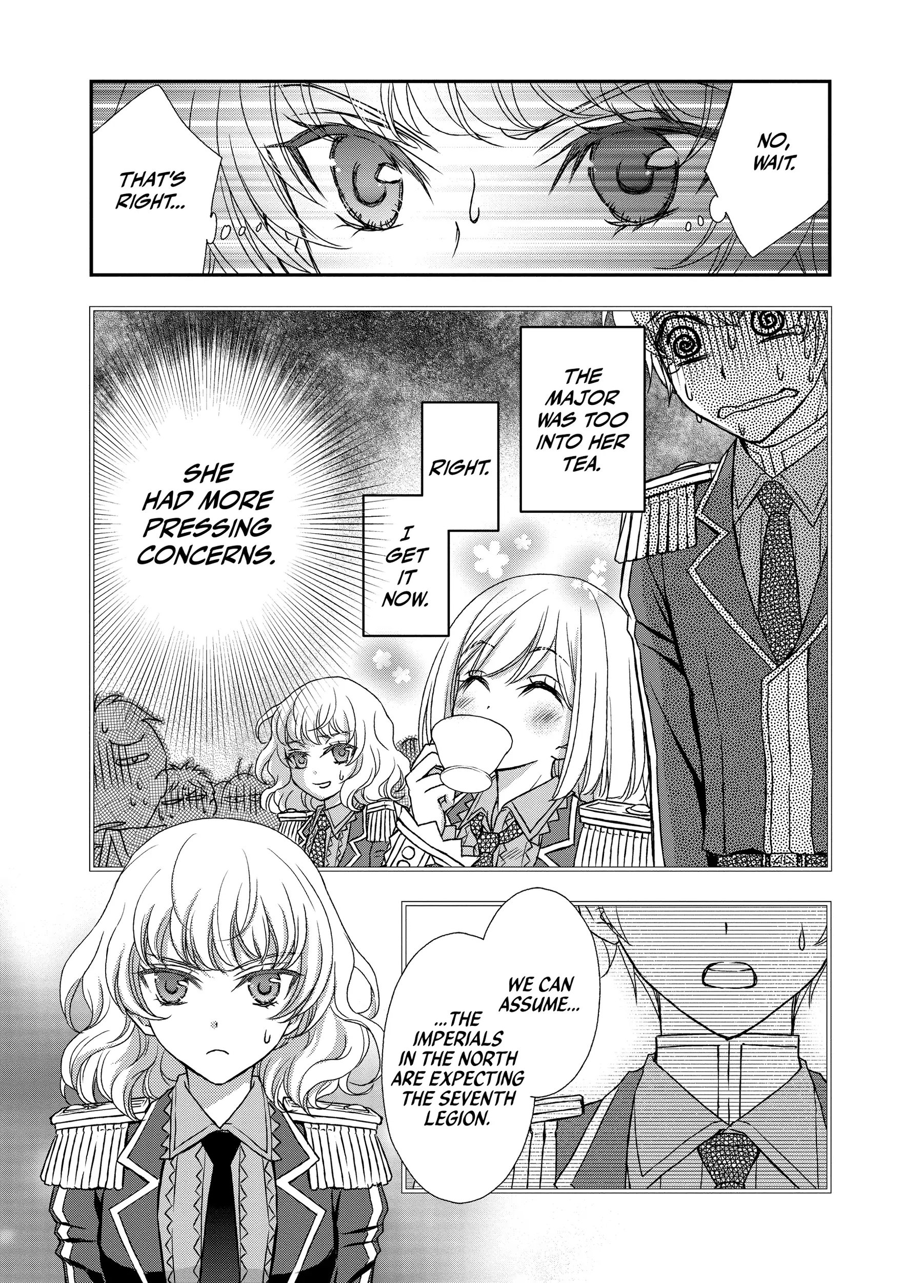 Shinigami ni Sodaterareta Shoujo wa Shikkoku no Tsurugi o Mune ni Idaku Chapter 19 page 2 - 