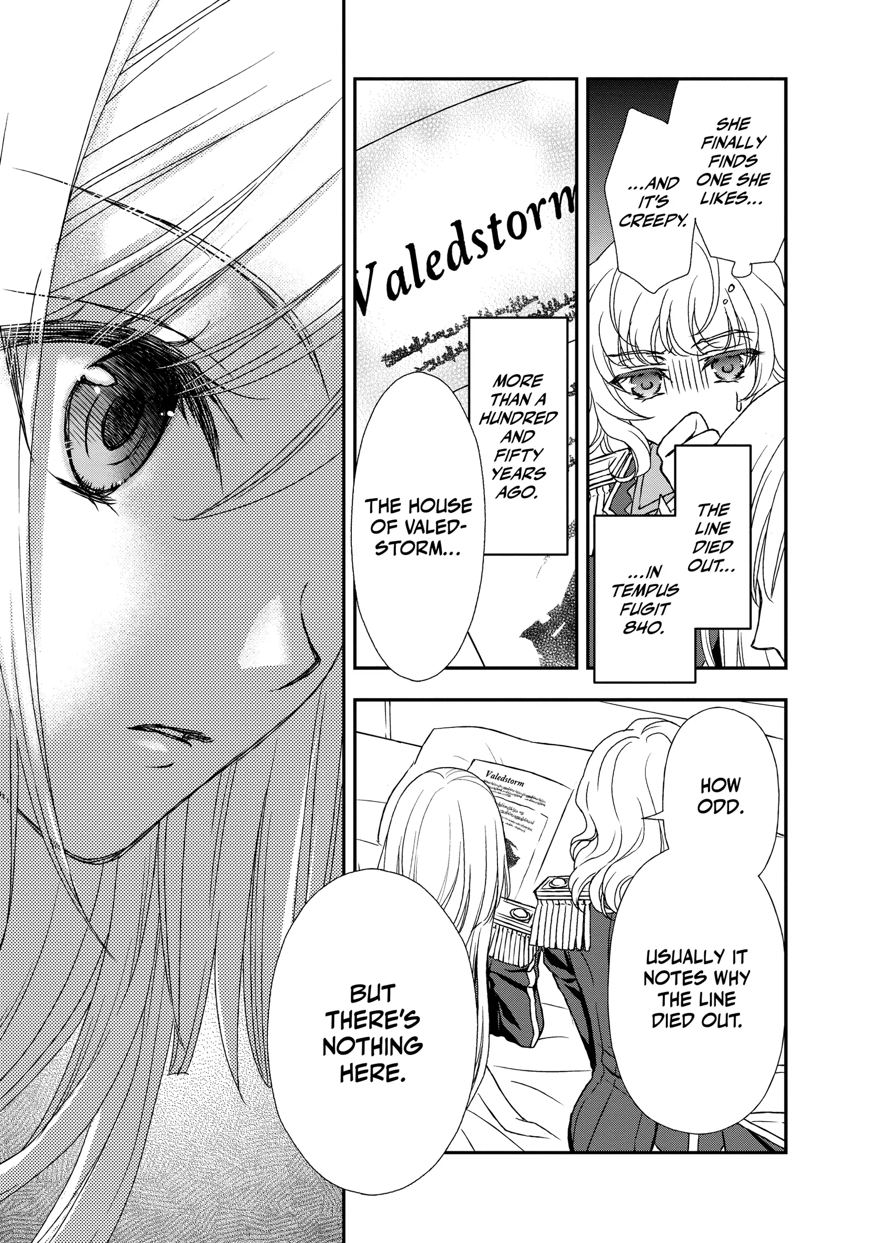 Shinigami ni Sodaterareta Shoujo wa Shikkoku no Tsurugi o Mune ni Idaku Chapter 19 page 11 - 