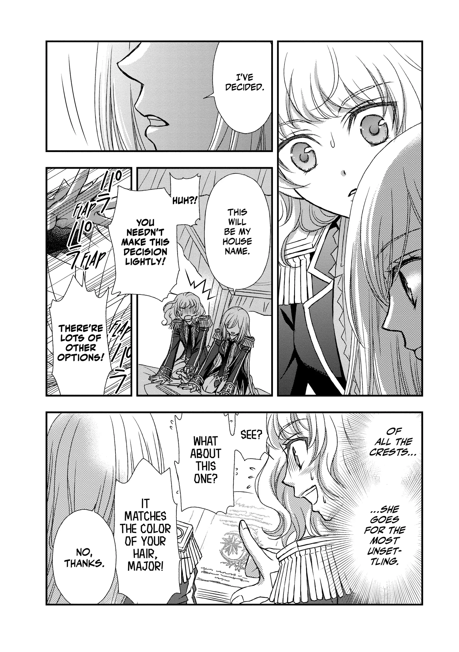 Shinigami ni Sodaterareta Shoujo wa Shikkoku no Tsurugi o Mune ni Idaku Chapter 19 page 12 - 