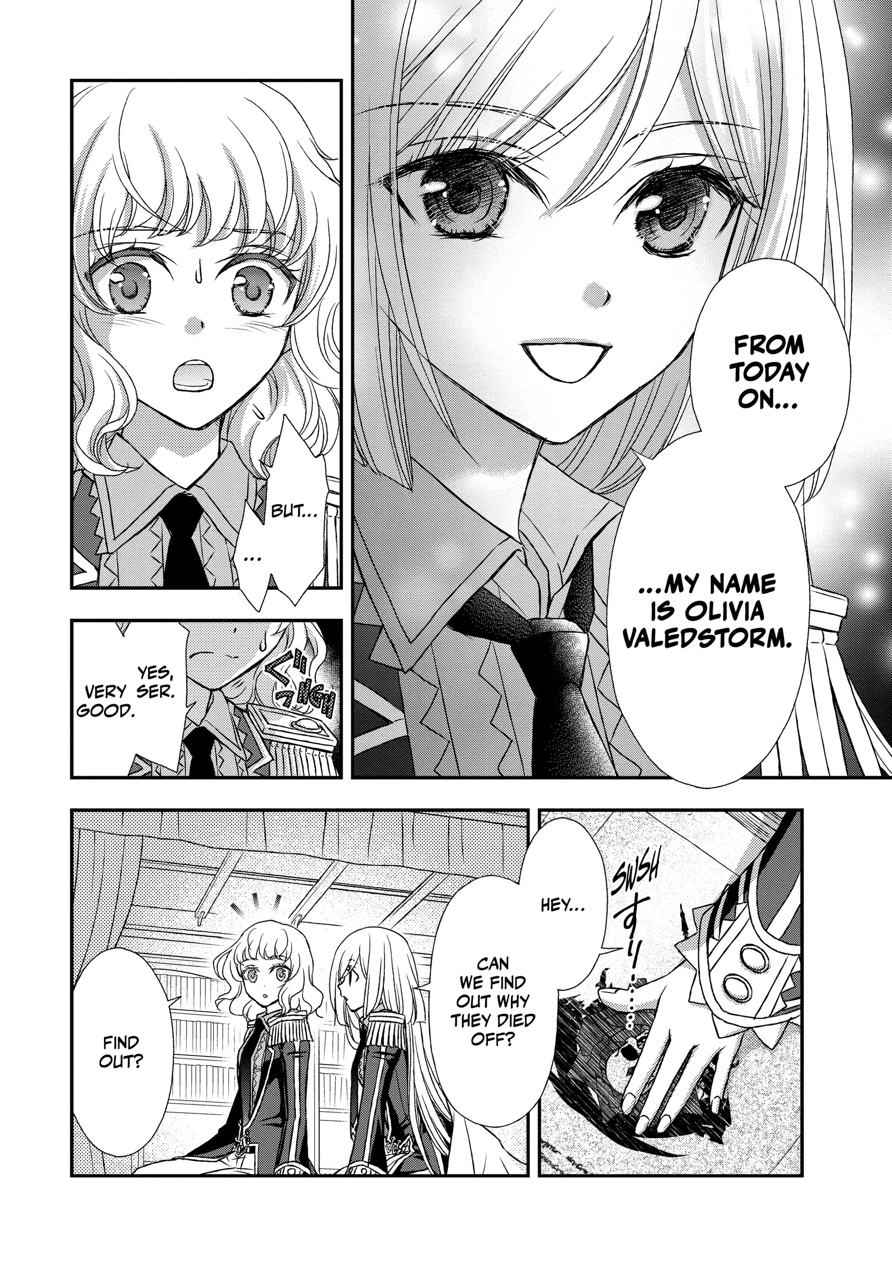 Shinigami ni Sodaterareta Shoujo wa Shikkoku no Tsurugi o Mune ni Idaku Chapter 19 page 13 - 