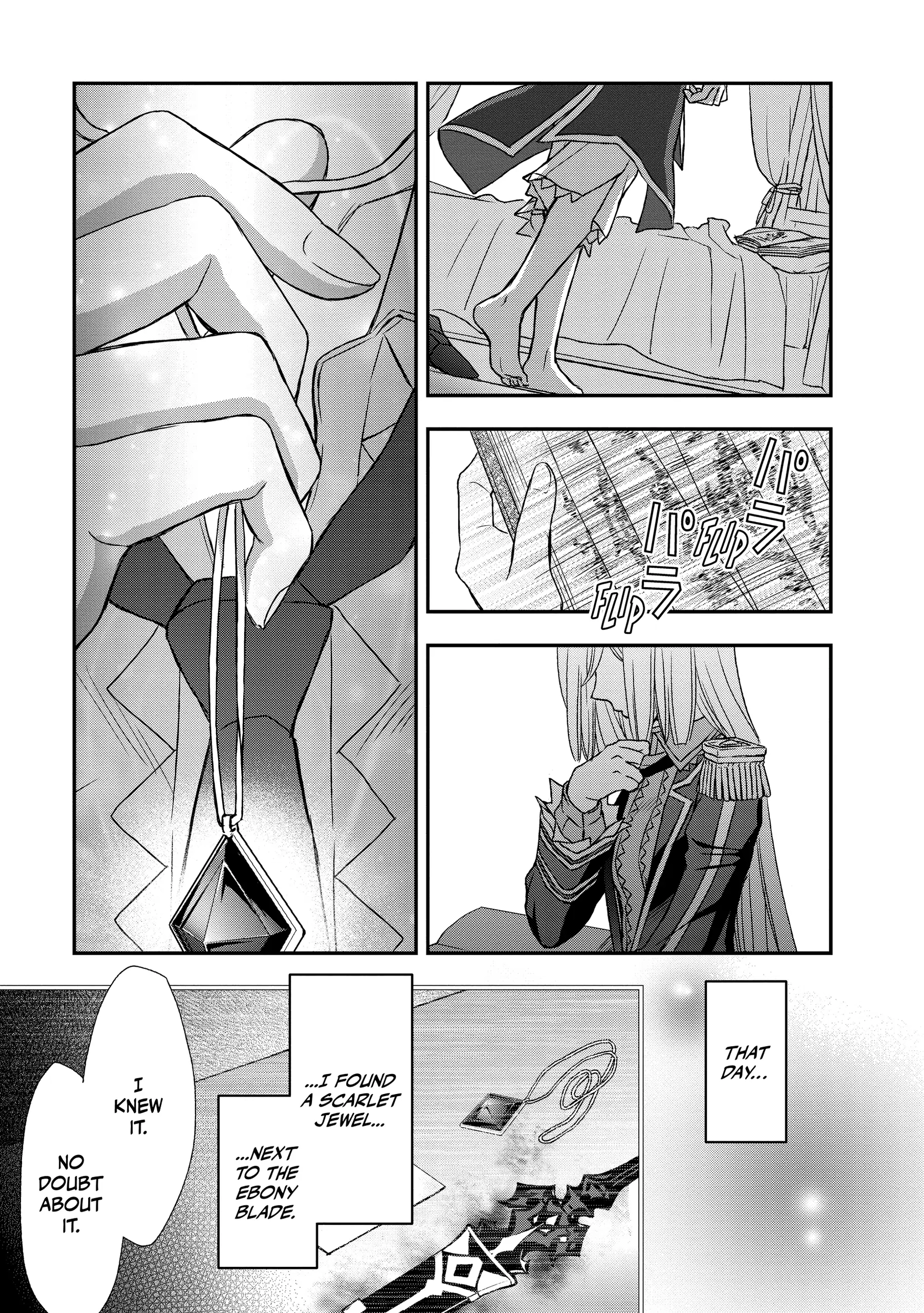 Shinigami ni Sodaterareta Shoujo wa Shikkoku no Tsurugi o Mune ni Idaku Chapter 19 page 17 - 