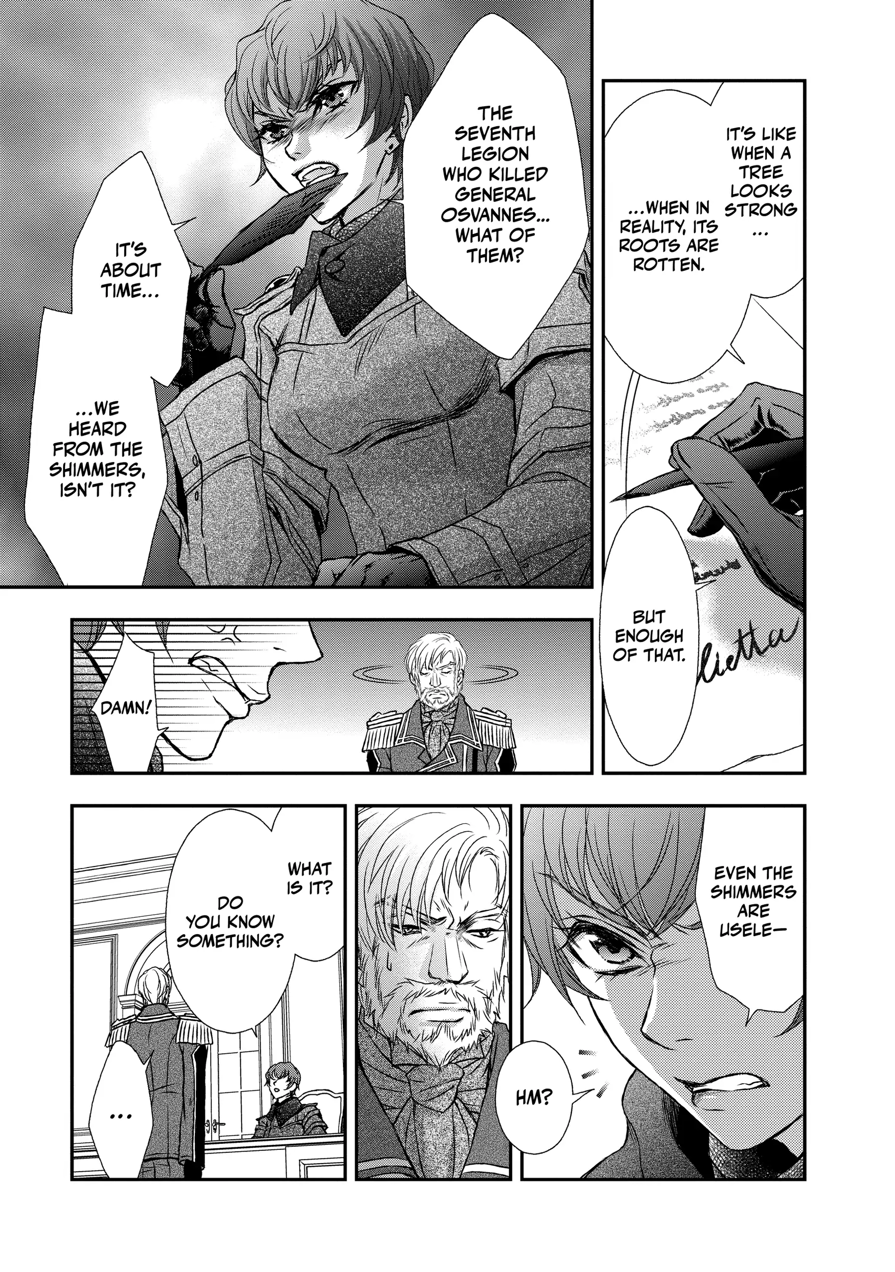 Shinigami ni Sodaterareta Shoujo wa Shikkoku no Tsurugi o Mune ni Idaku Chapter 19 page 21 - 