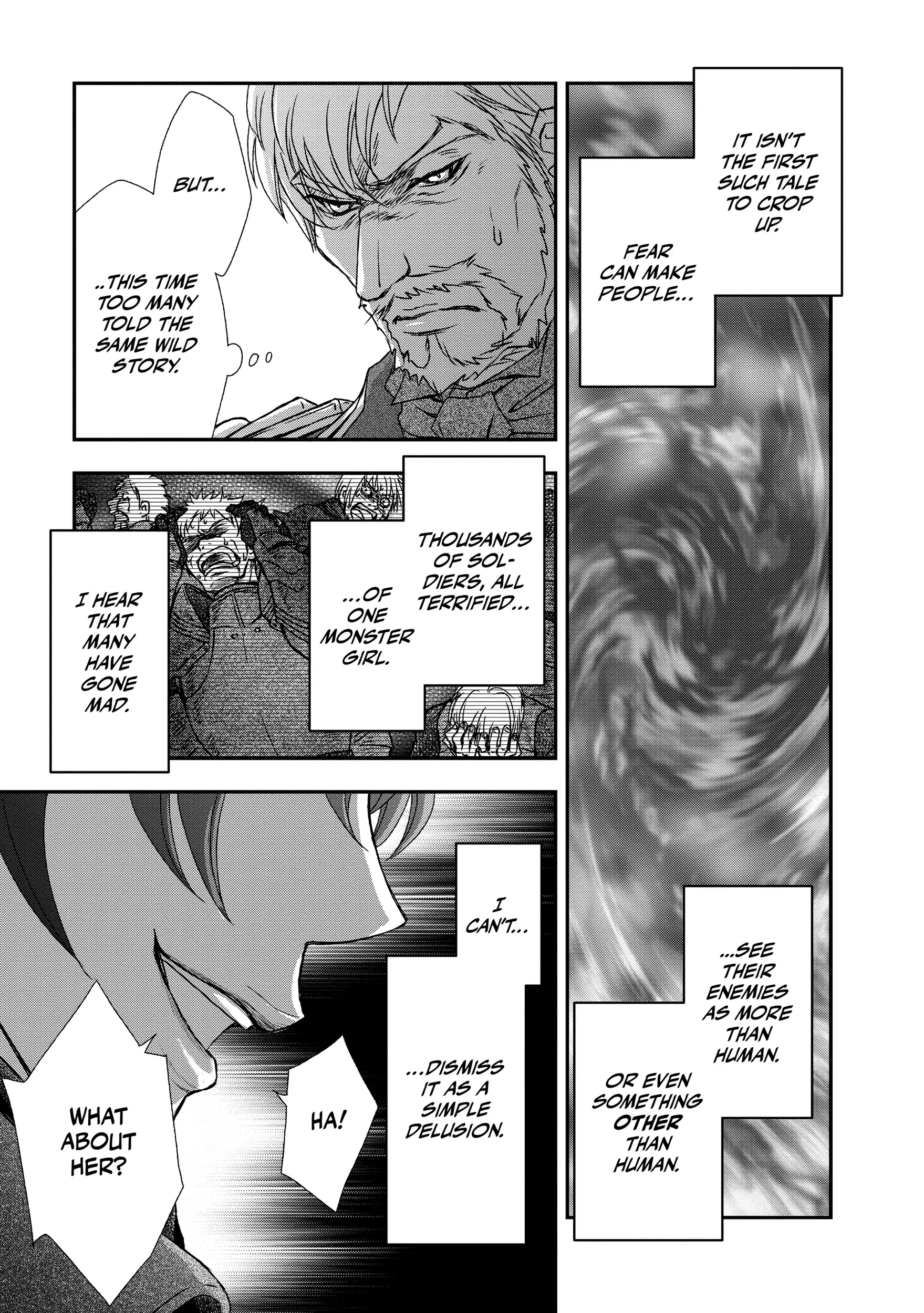 Shinigami ni Sodaterareta Shoujo wa Shikkoku no Tsurugi o Mune ni Idaku Chapter 19 page 23 - 