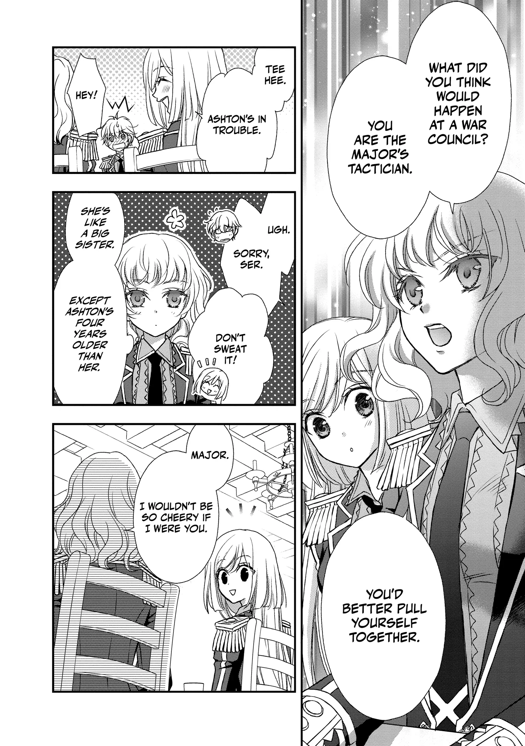 Shinigami ni Sodaterareta Shoujo wa Shikkoku no Tsurugi o Mune ni Idaku Chapter 19 page 4 - 