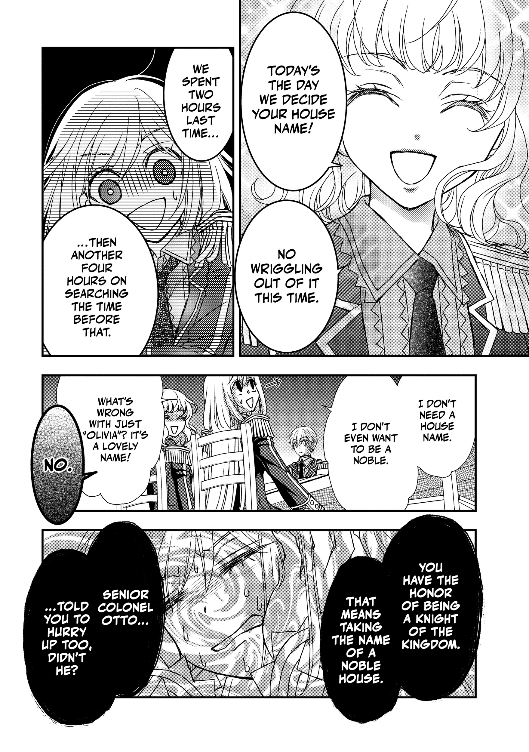 Shinigami ni Sodaterareta Shoujo wa Shikkoku no Tsurugi o Mune ni Idaku Chapter 19 page 5 - 