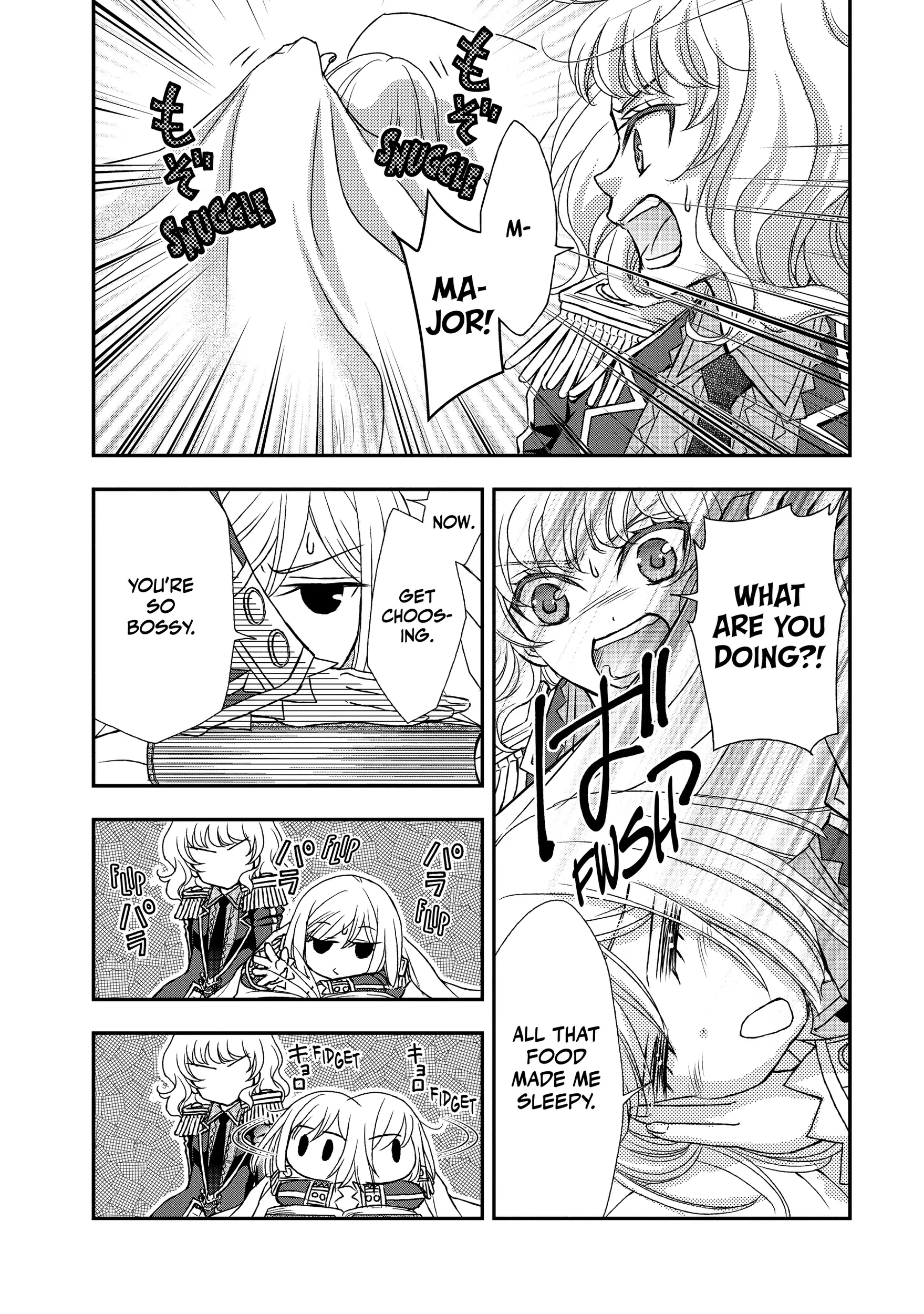 Shinigami ni Sodaterareta Shoujo wa Shikkoku no Tsurugi o Mune ni Idaku Chapter 19 page 8 - 