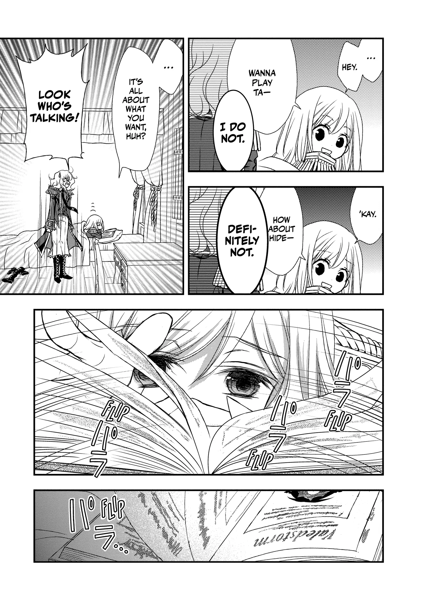 Shinigami ni Sodaterareta Shoujo wa Shikkoku no Tsurugi o Mune ni Idaku Chapter 19 page 9 - 