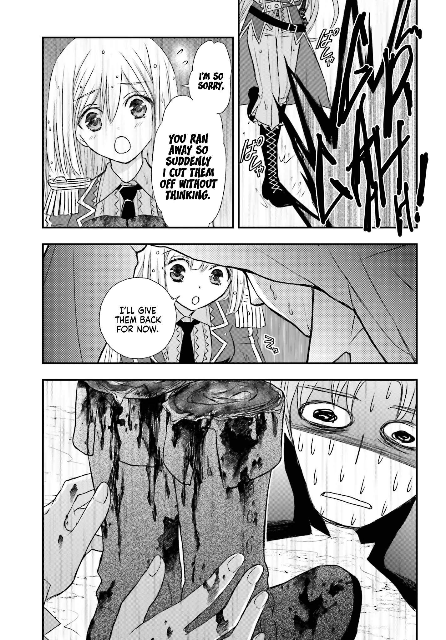 Shinigami ni Sodaterareta Shoujo wa Shikkoku no Tsurugi o Mune ni Idaku Chapter 2 page 34 - 