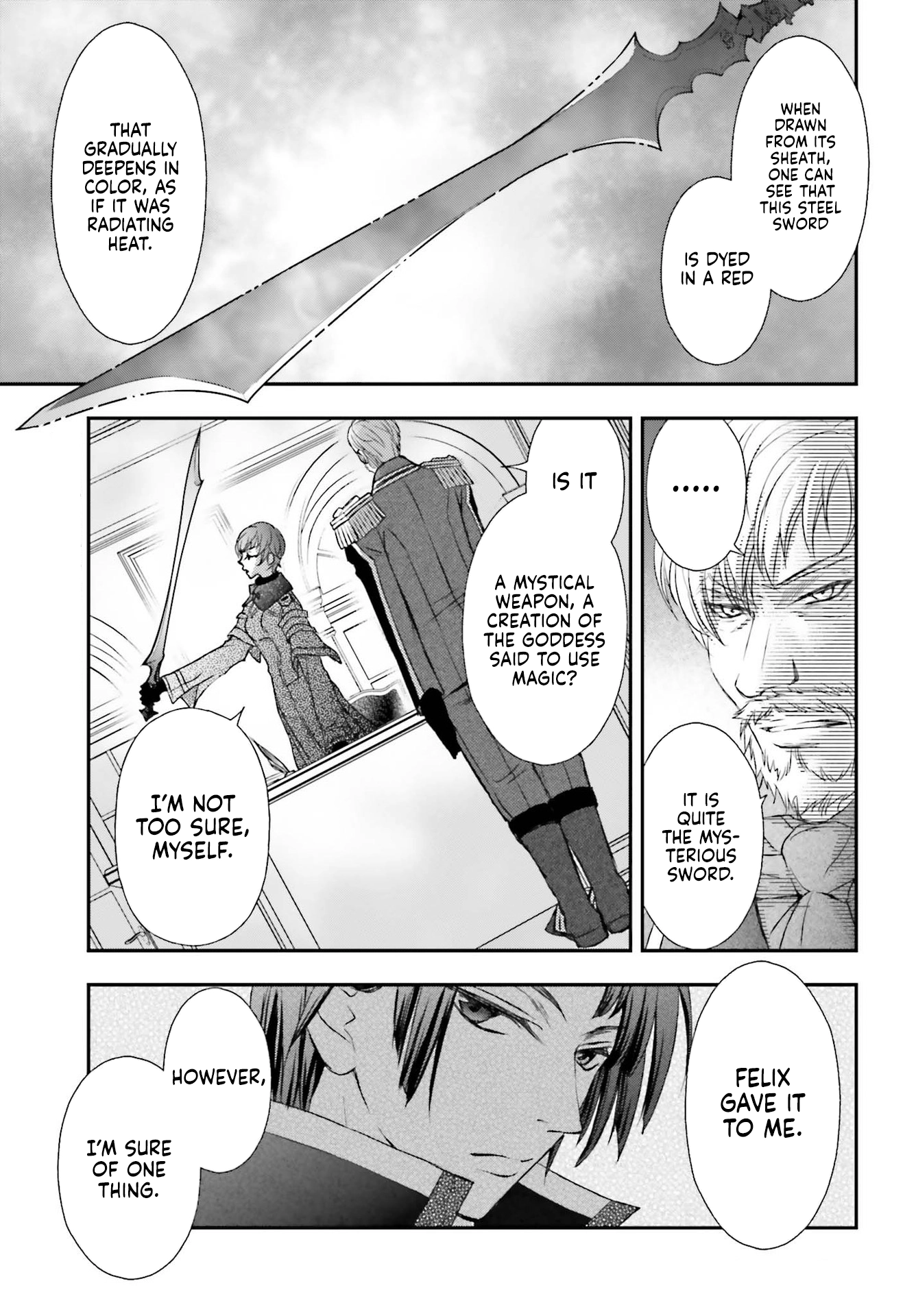 Shinigami ni Sodaterareta Shoujo wa Shikkoku no Tsurugi o Mune ni Idaku Chapter 20 page 2 - 