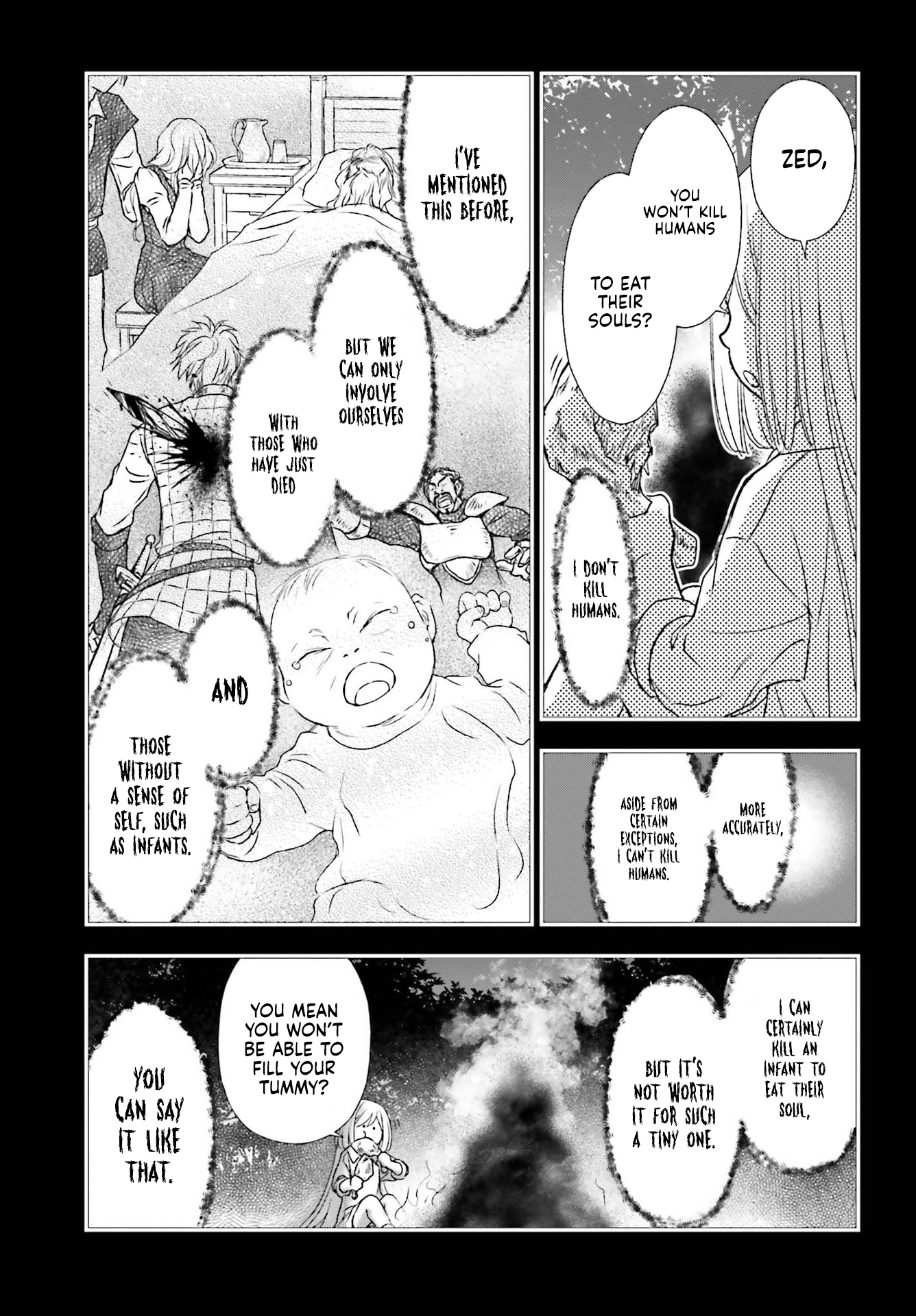 Shinigami ni Sodaterareta Shoujo wa Shikkoku no Tsurugi o Mune ni Idaku Chapter 20 page 11 - 