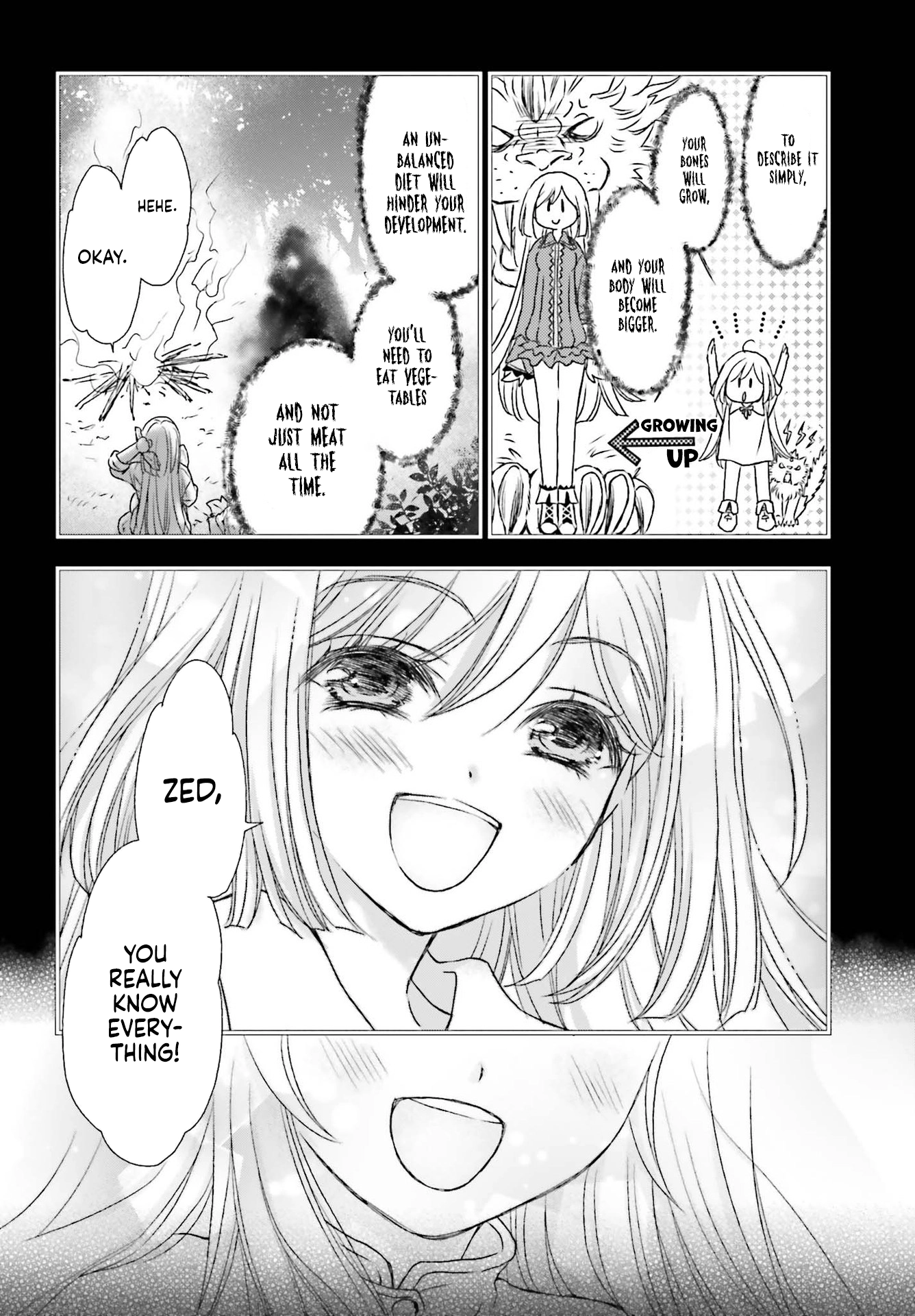 Shinigami ni Sodaterareta Shoujo wa Shikkoku no Tsurugi o Mune ni Idaku Chapter 20 page 15 - 