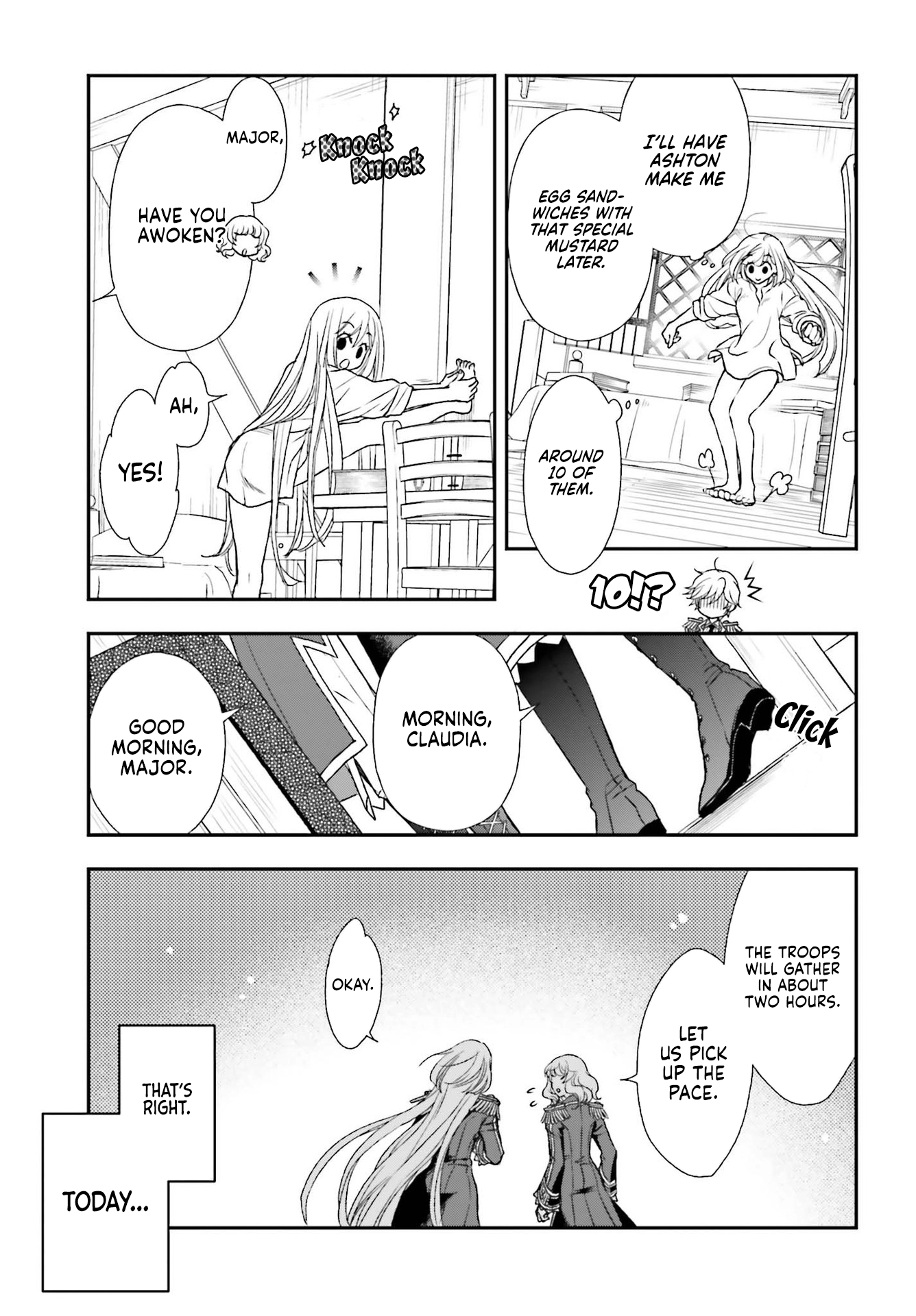 Shinigami ni Sodaterareta Shoujo wa Shikkoku no Tsurugi o Mune ni Idaku Chapter 20 page 18 - 
