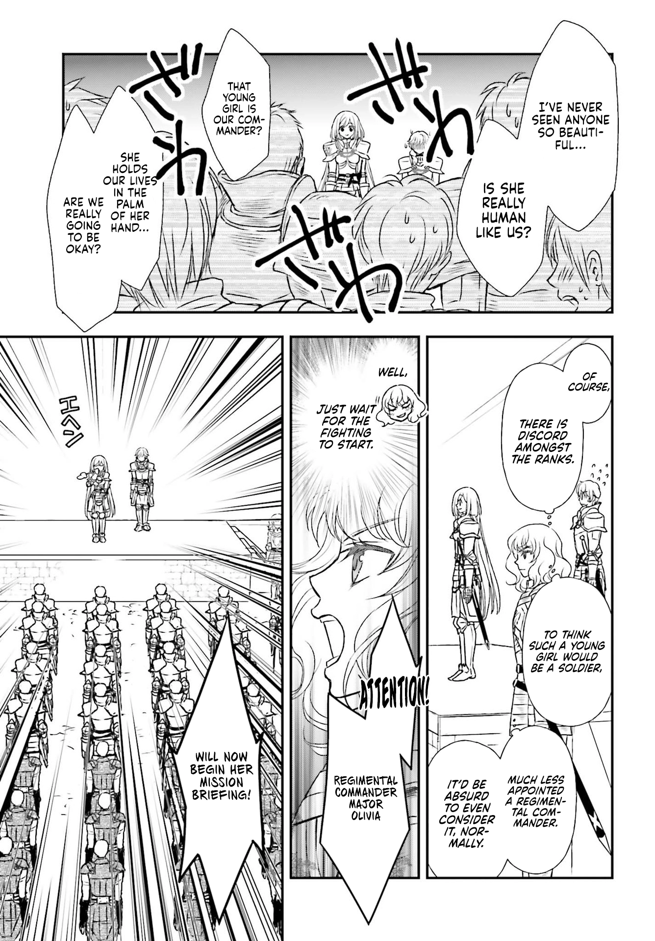 Shinigami ni Sodaterareta Shoujo wa Shikkoku no Tsurugi o Mune ni Idaku Chapter 20 page 20 - 