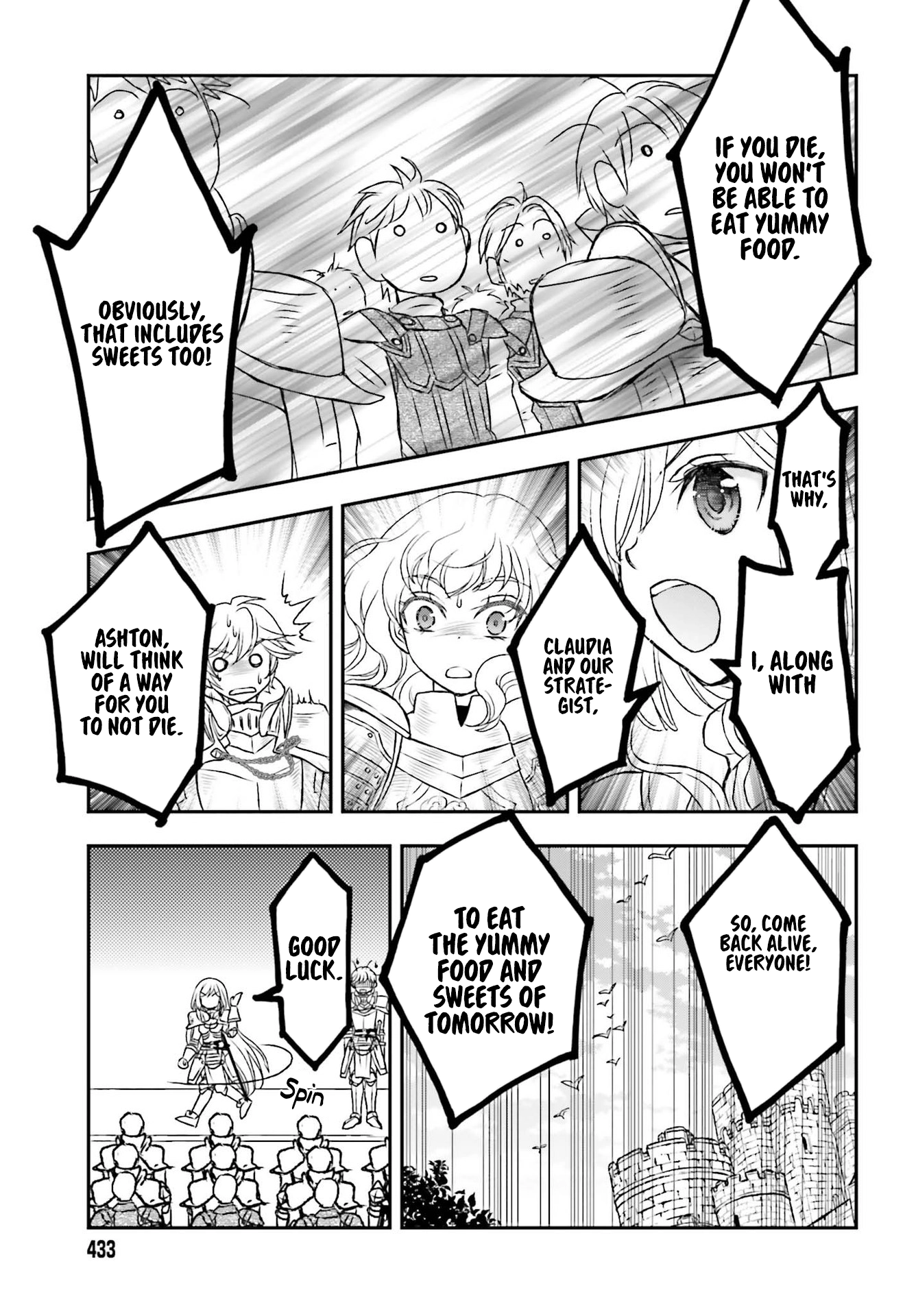 Shinigami ni Sodaterareta Shoujo wa Shikkoku no Tsurugi o Mune ni Idaku Chapter 20 page 22 - 