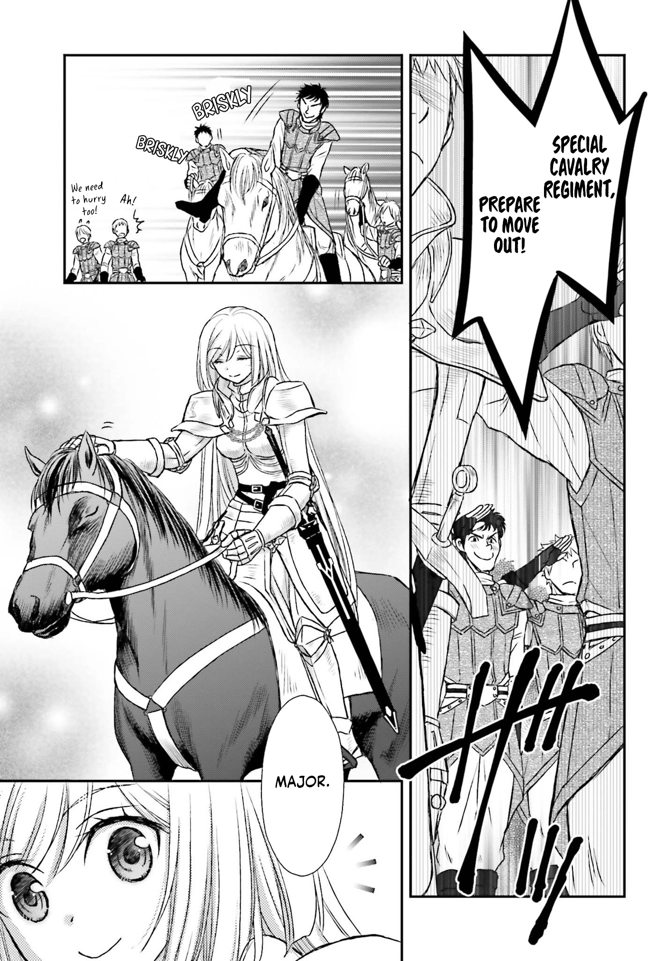 Shinigami ni Sodaterareta Shoujo wa Shikkoku no Tsurugi o Mune ni Idaku Chapter 20 page 24 - 