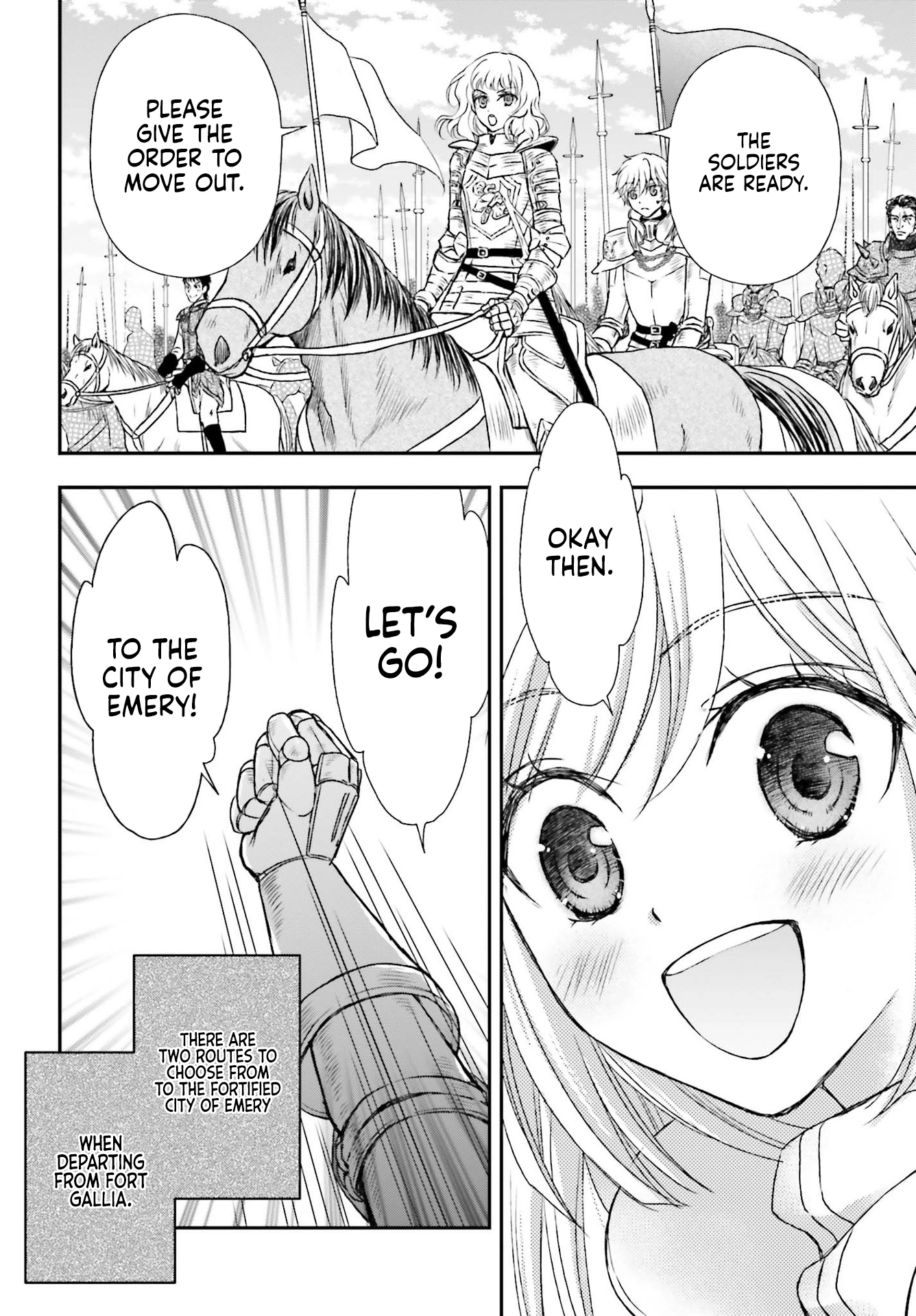 Shinigami ni Sodaterareta Shoujo wa Shikkoku no Tsurugi o Mune ni Idaku Chapter 20 page 25 - 