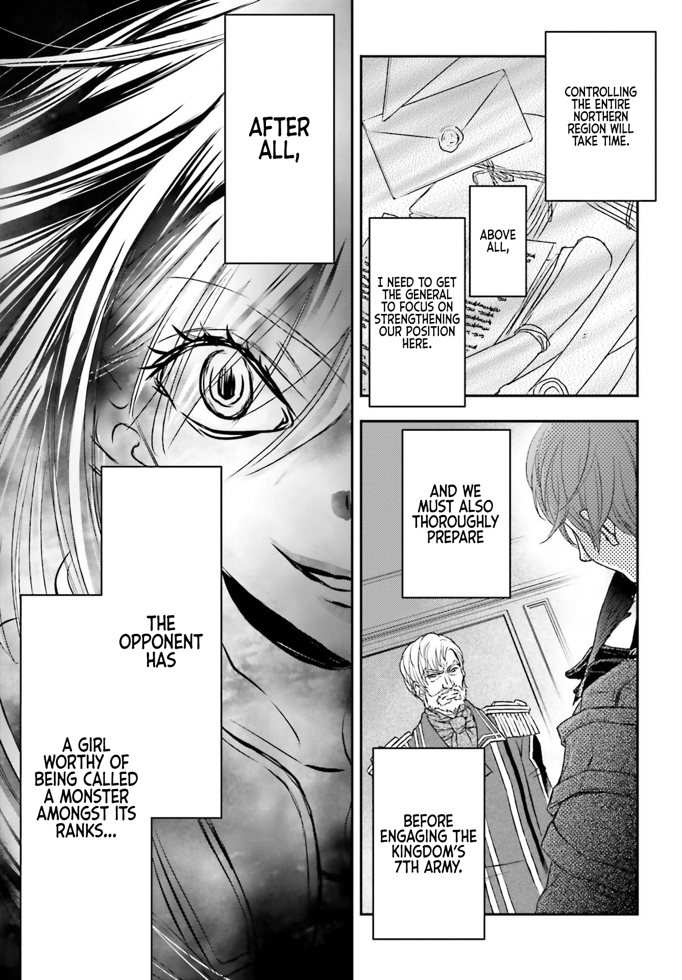 Shinigami ni Sodaterareta Shoujo wa Shikkoku no Tsurugi o Mune ni Idaku Chapter 20 page 6 - 