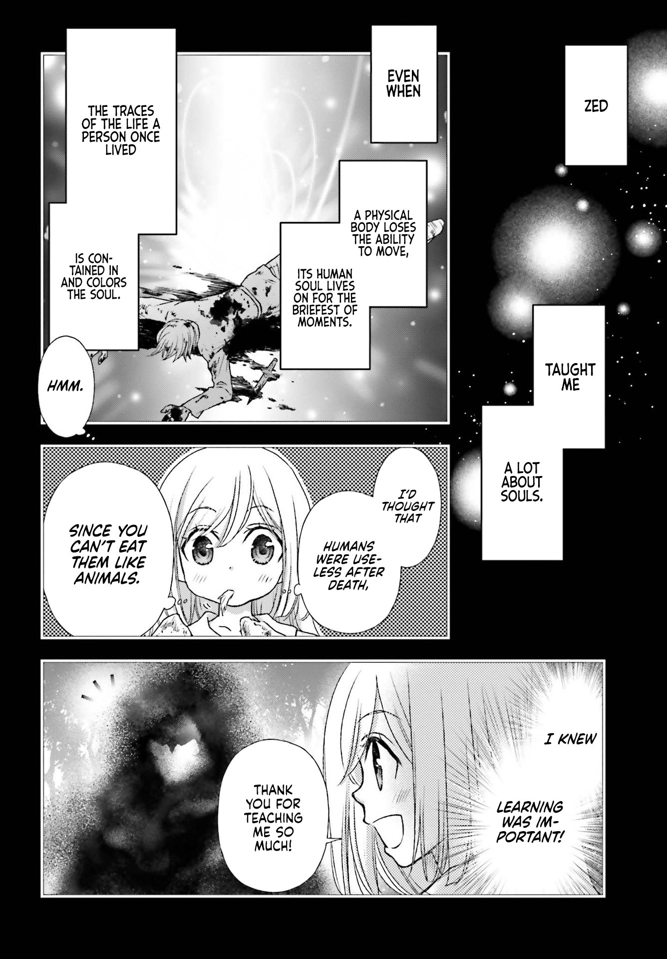 Shinigami ni Sodaterareta Shoujo wa Shikkoku no Tsurugi o Mune ni Idaku Chapter 20 page 10 - 