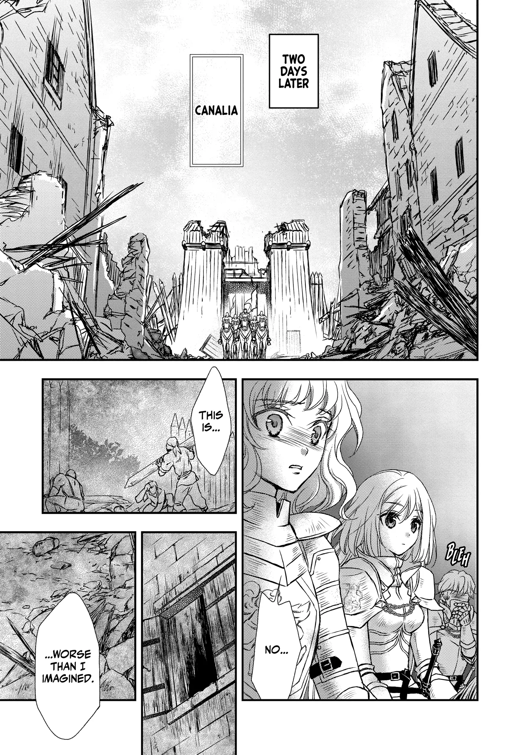 Shinigami ni Sodaterareta Shoujo wa Shikkoku no Tsurugi o Mune ni Idaku Chapter 21 page 11 - 