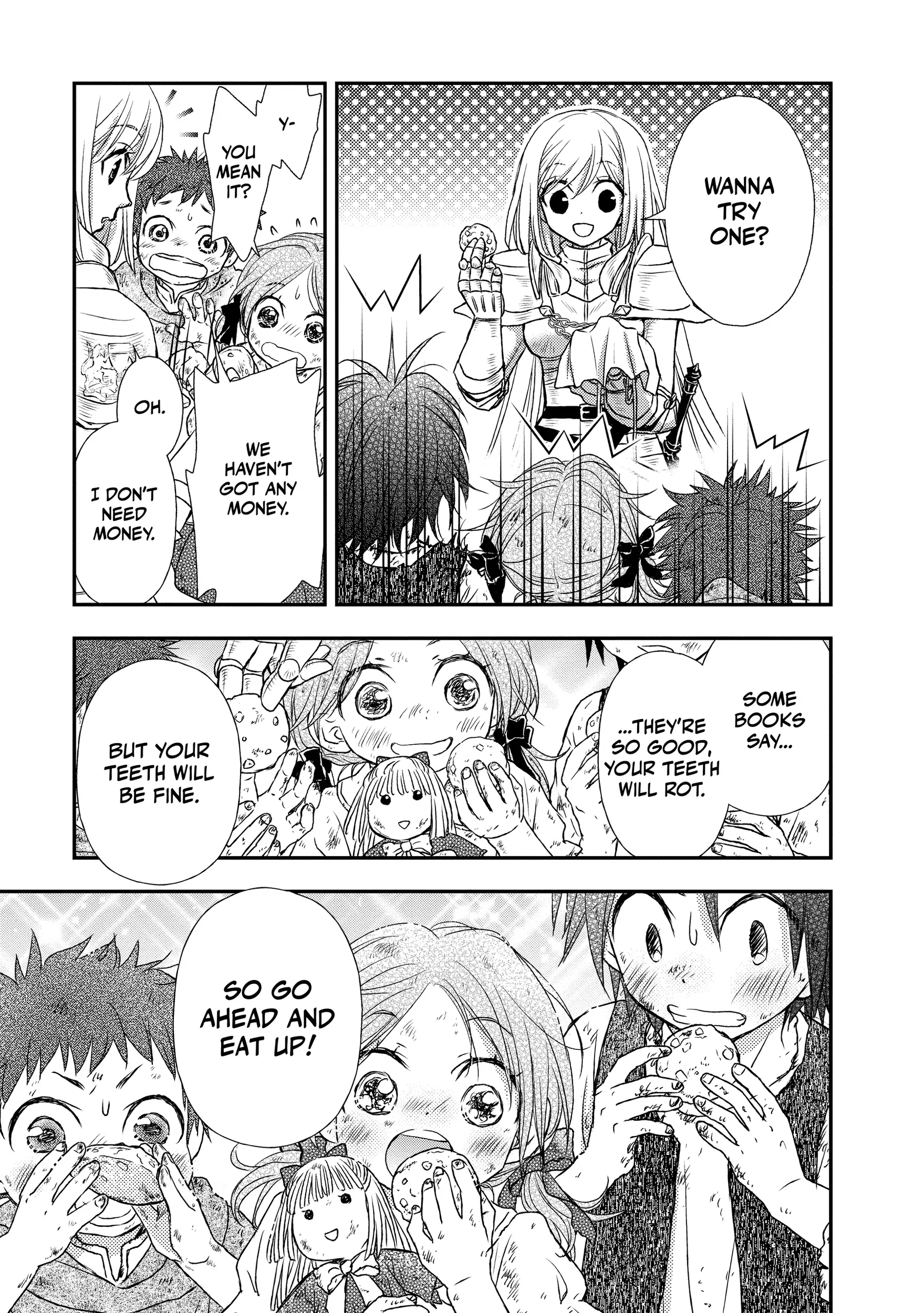 Shinigami ni Sodaterareta Shoujo wa Shikkoku no Tsurugi o Mune ni Idaku Chapter 21 page 17 - 