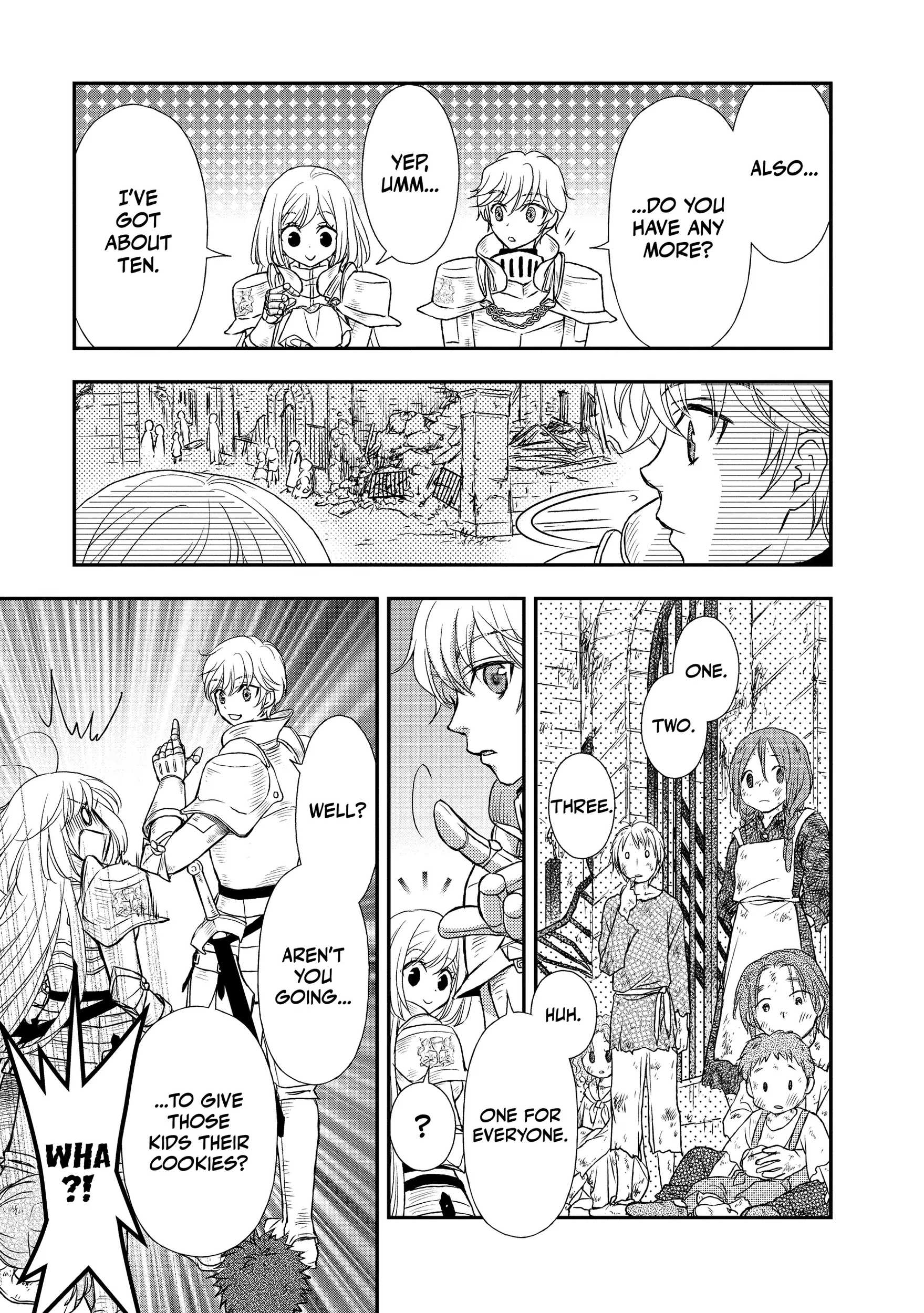 Shinigami ni Sodaterareta Shoujo wa Shikkoku no Tsurugi o Mune ni Idaku Chapter 21 page 19 - 