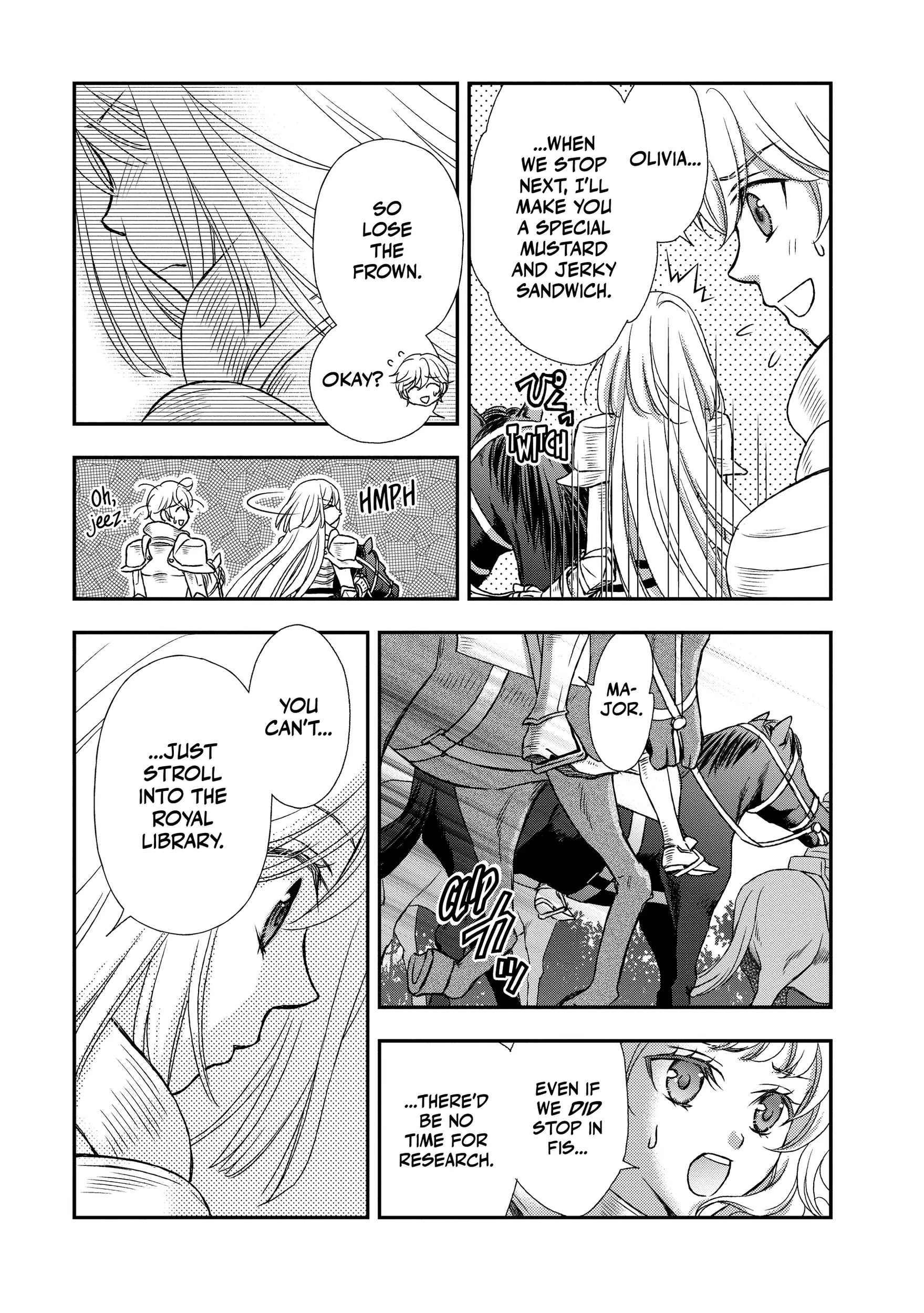 Shinigami ni Sodaterareta Shoujo wa Shikkoku no Tsurugi o Mune ni Idaku Chapter 21 page 3 - 