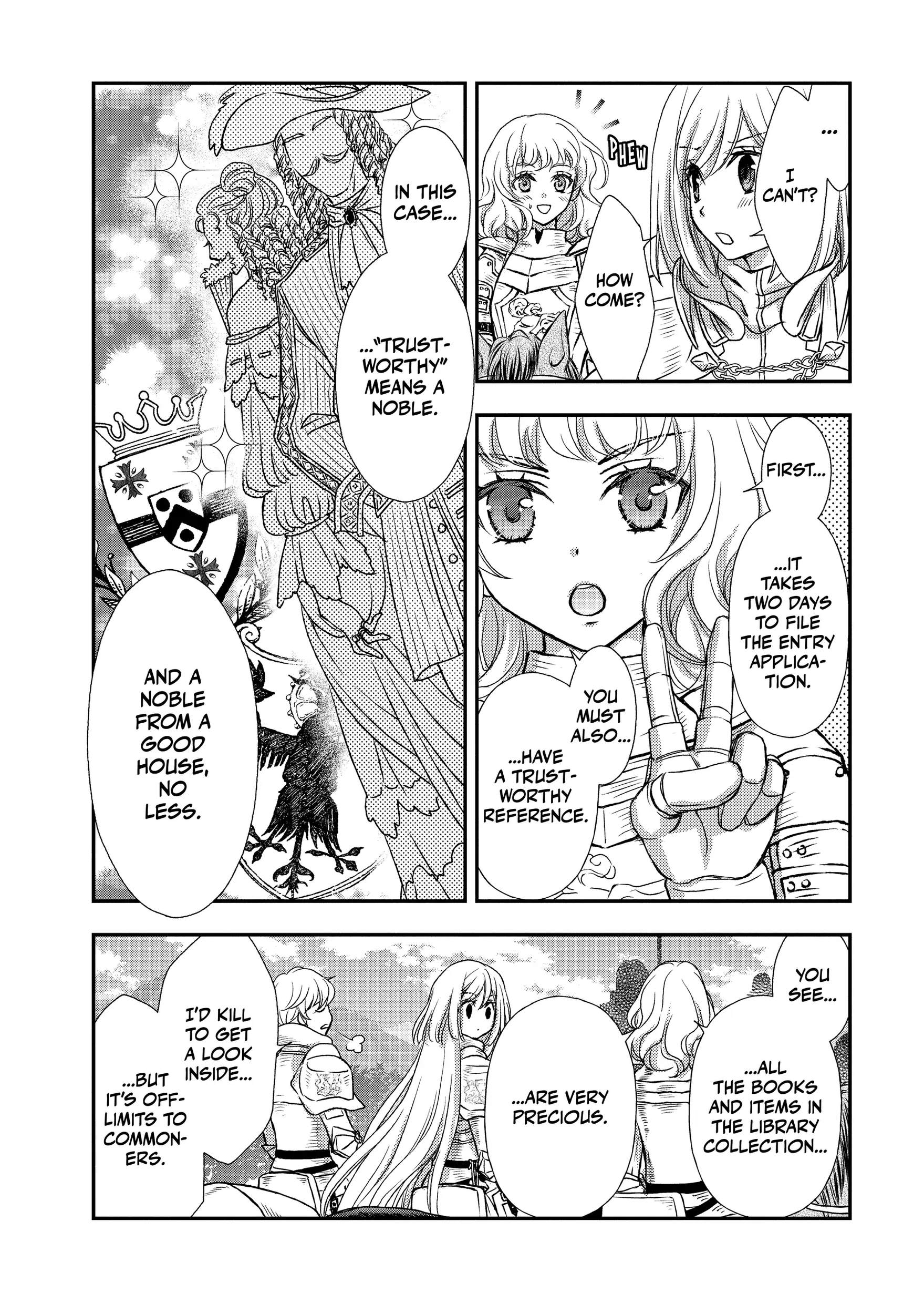 Shinigami ni Sodaterareta Shoujo wa Shikkoku no Tsurugi o Mune ni Idaku Chapter 21 page 4 - 