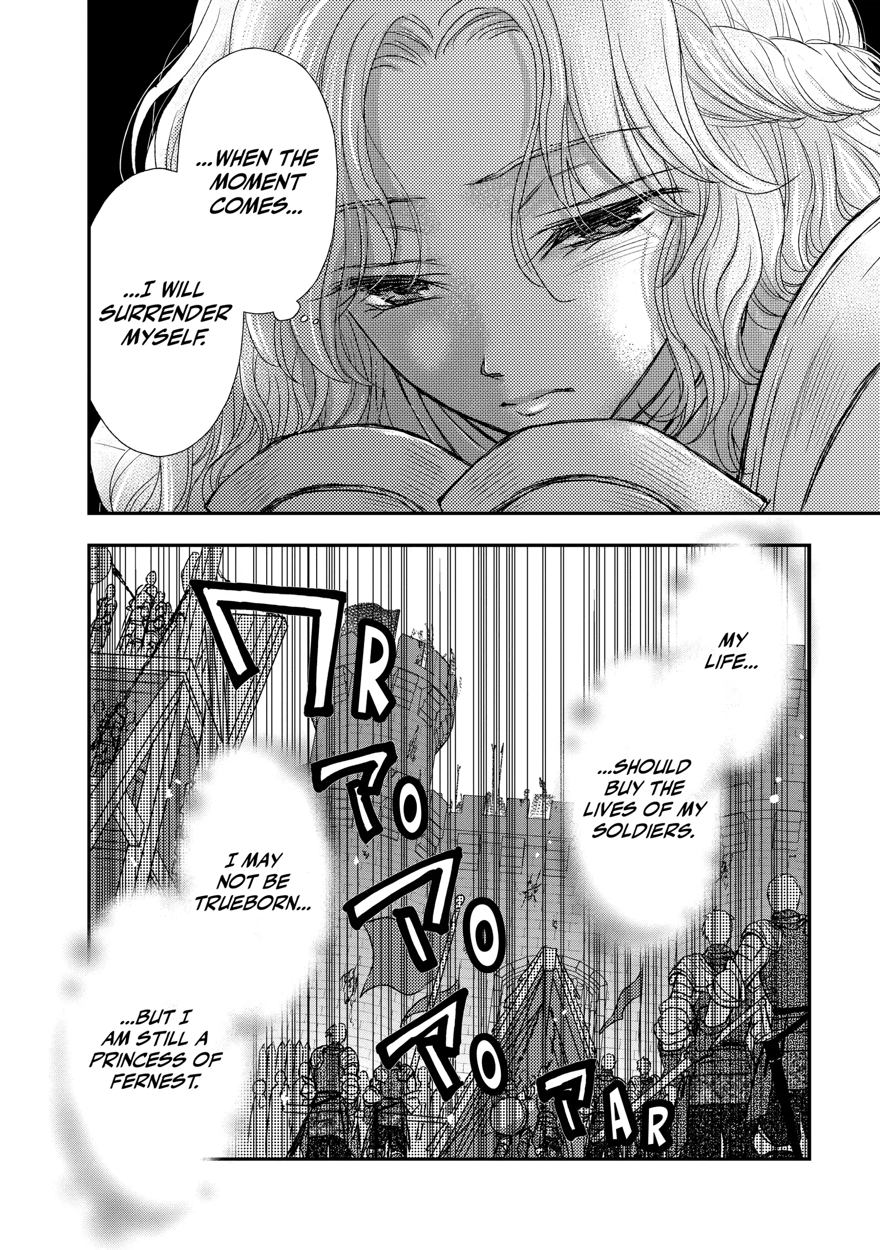Shinigami ni Sodaterareta Shoujo wa Shikkoku no Tsurugi o Mune ni Idaku Chapter 21 page 32 - 