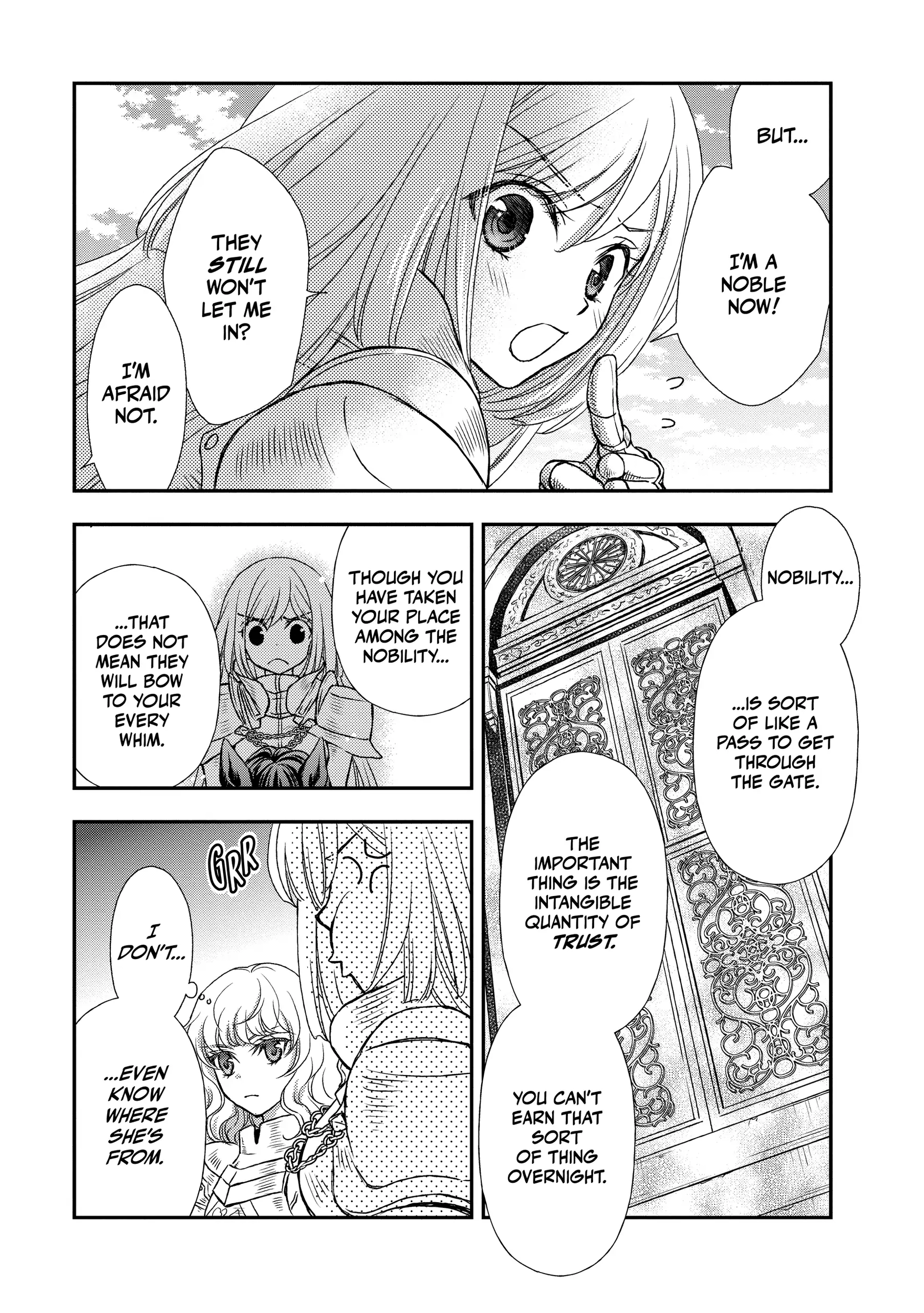 Shinigami ni Sodaterareta Shoujo wa Shikkoku no Tsurugi o Mune ni Idaku Chapter 21 page 5 - 