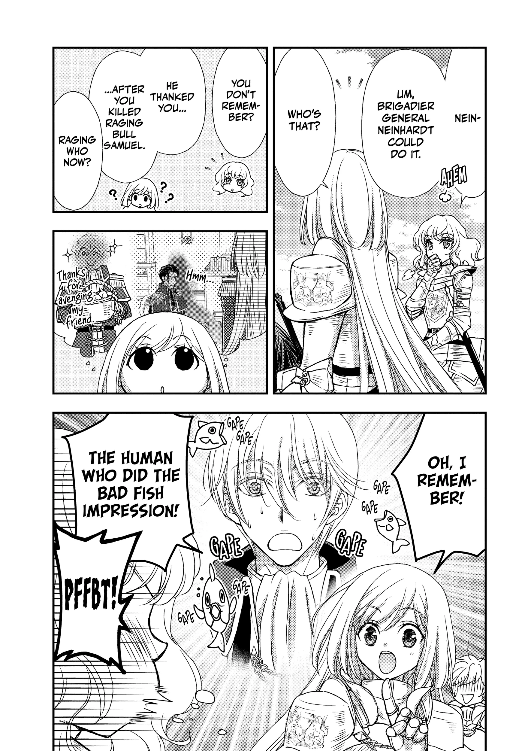 Shinigami ni Sodaterareta Shoujo wa Shikkoku no Tsurugi o Mune ni Idaku Chapter 21 page 8 - 