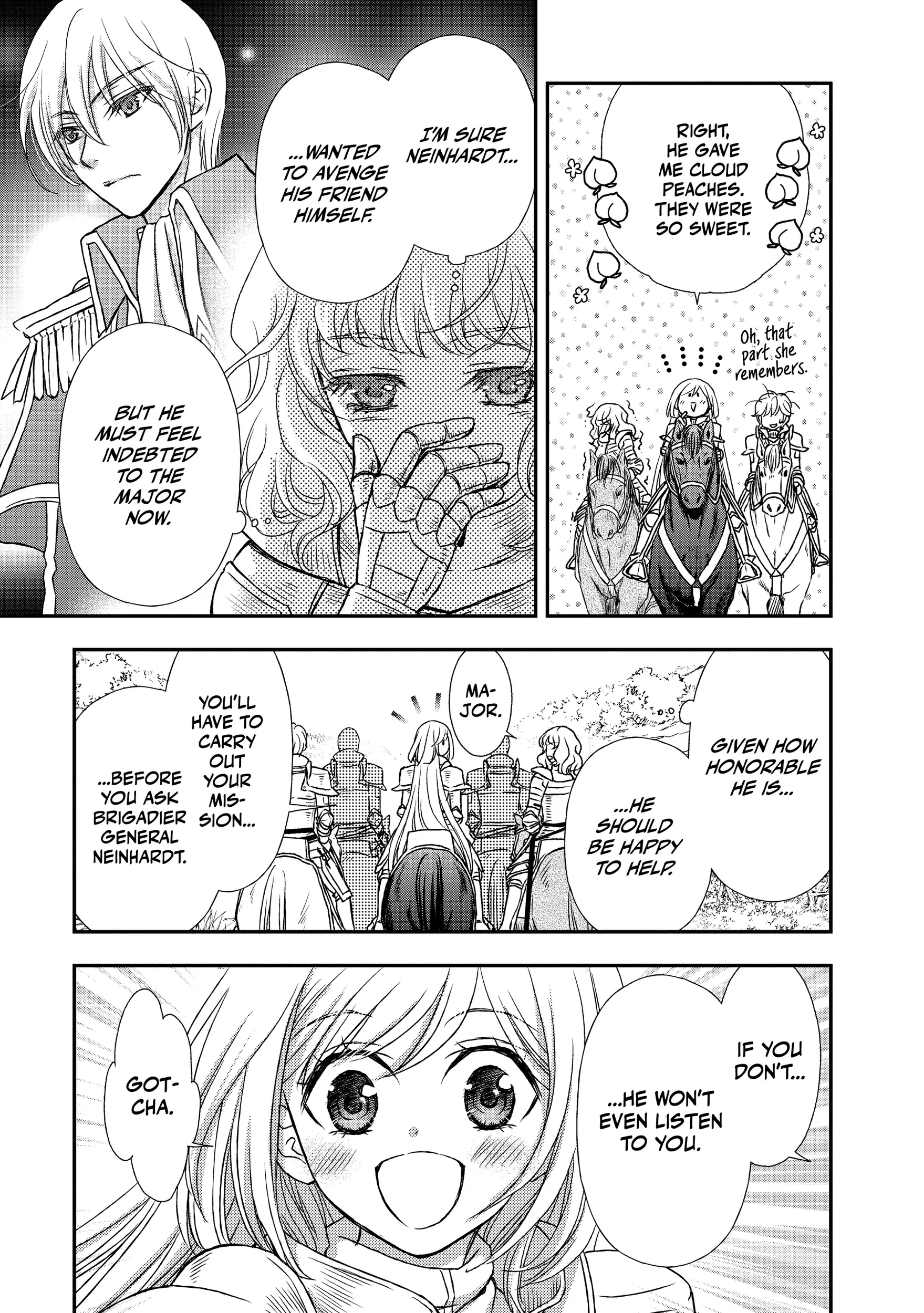 Shinigami ni Sodaterareta Shoujo wa Shikkoku no Tsurugi o Mune ni Idaku Chapter 21 page 9 - 