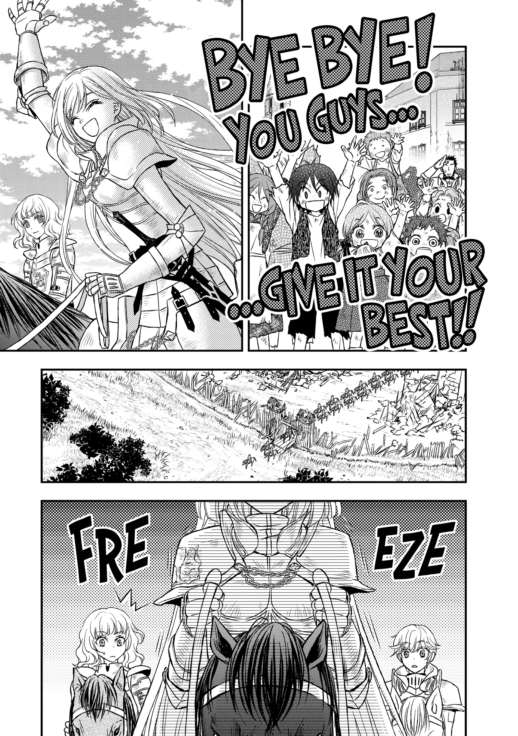 Shinigami ni Sodaterareta Shoujo wa Shikkoku no Tsurugi o Mune ni Idaku Chapter 22 page 1 - 