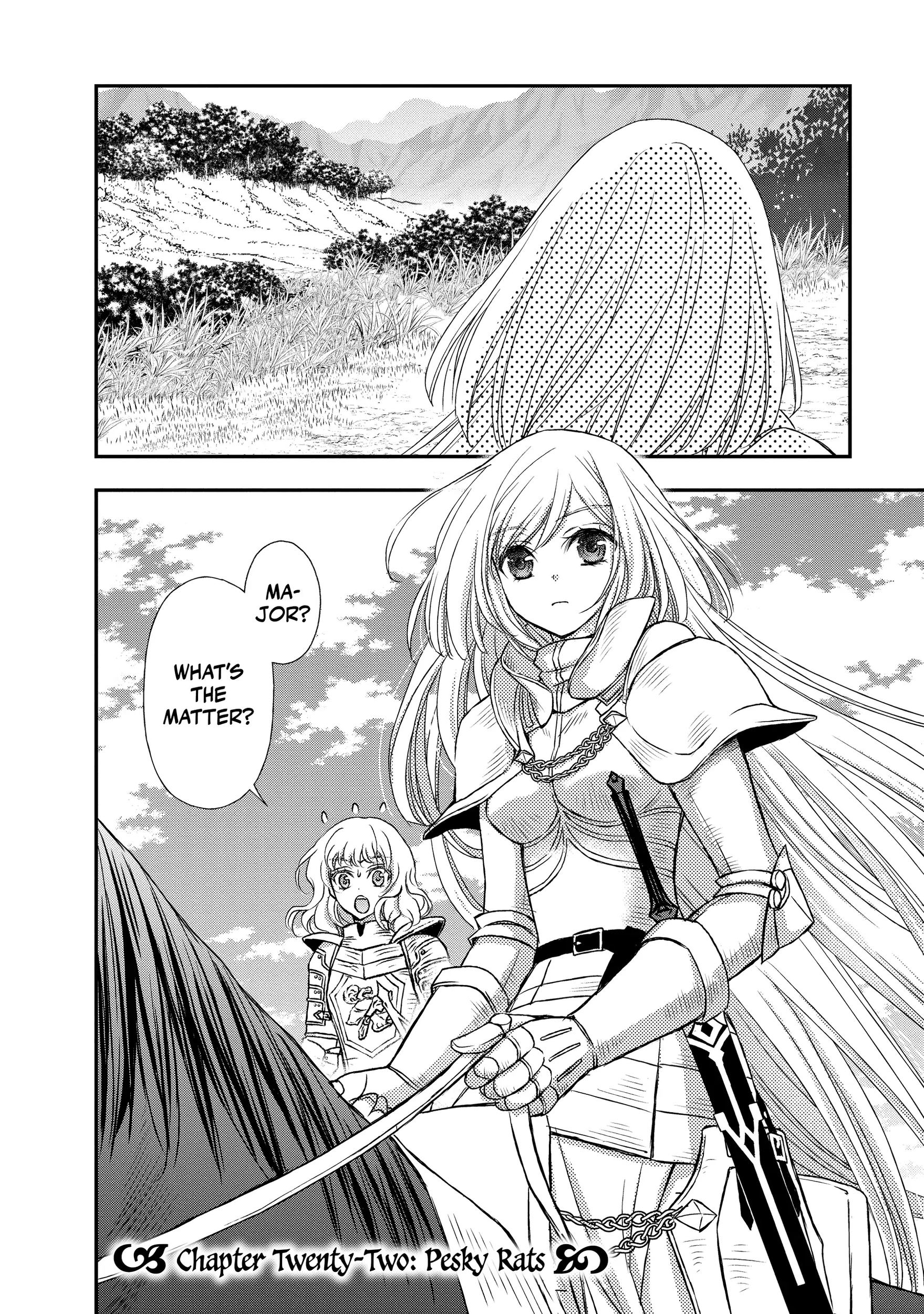 Shinigami ni Sodaterareta Shoujo wa Shikkoku no Tsurugi o Mune ni Idaku Chapter 22 page 2 - 