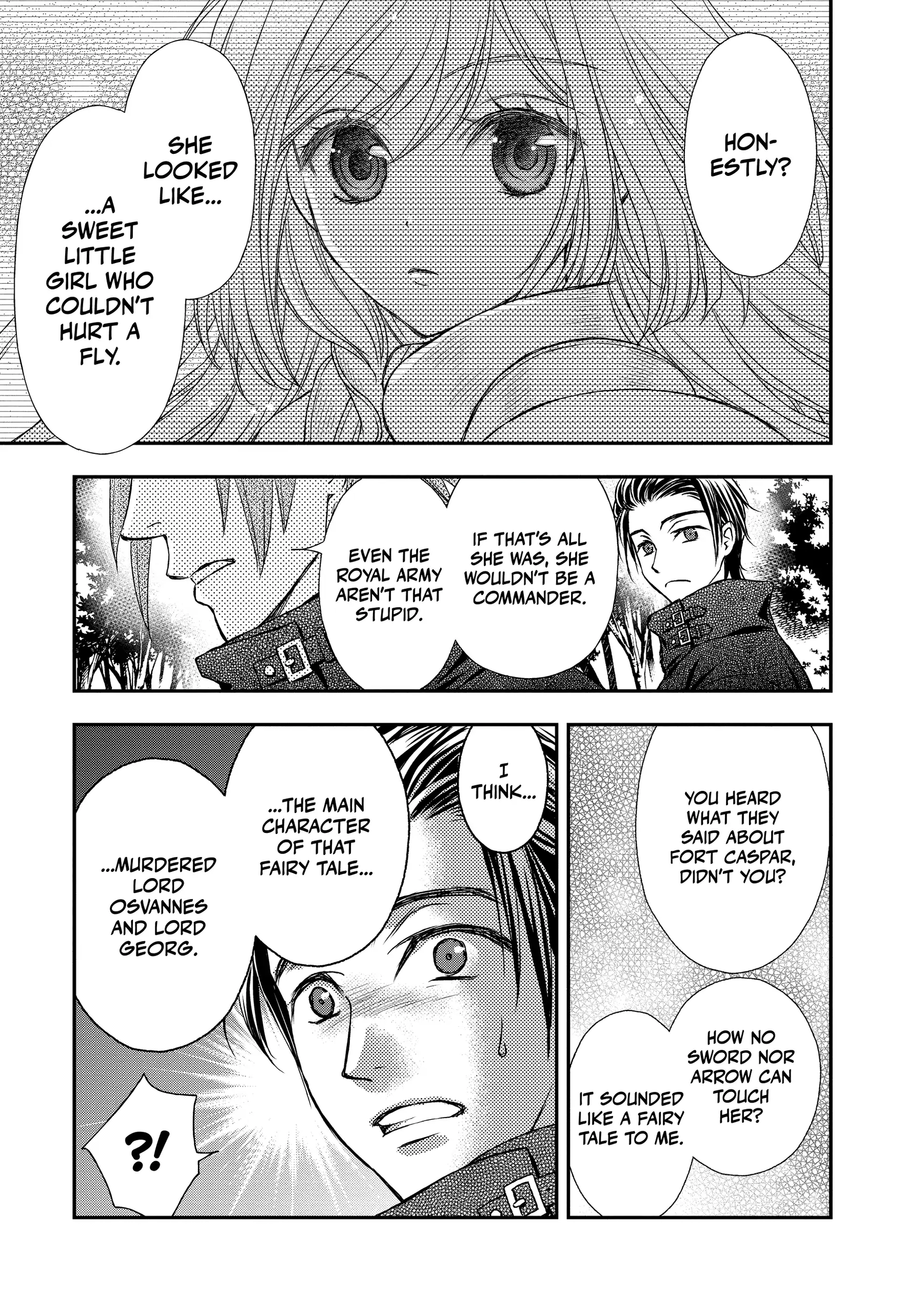 Shinigami ni Sodaterareta Shoujo wa Shikkoku no Tsurugi o Mune ni Idaku Chapter 22 page 11 - 