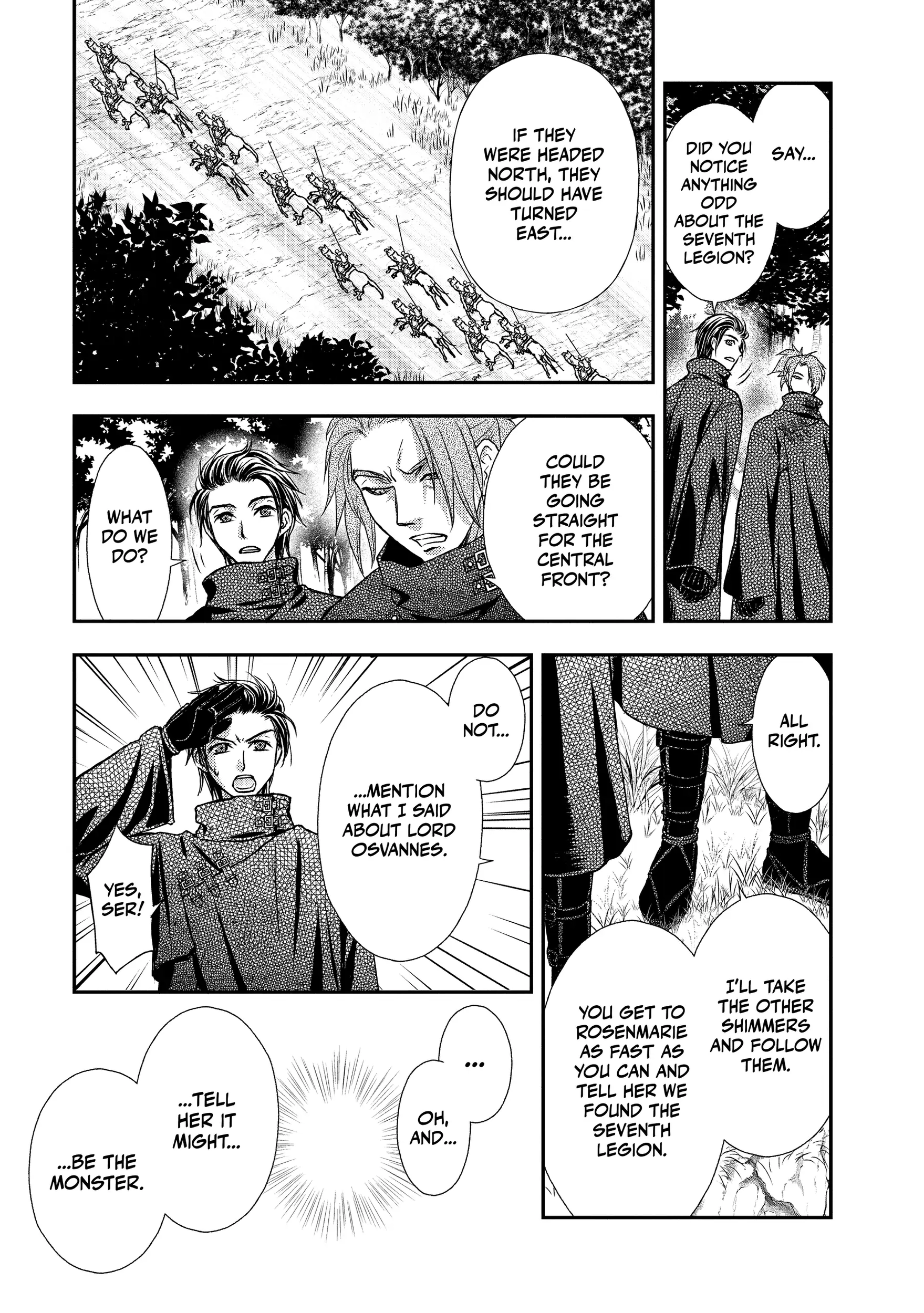 Shinigami ni Sodaterareta Shoujo wa Shikkoku no Tsurugi o Mune ni Idaku Chapter 22 page 13 - 