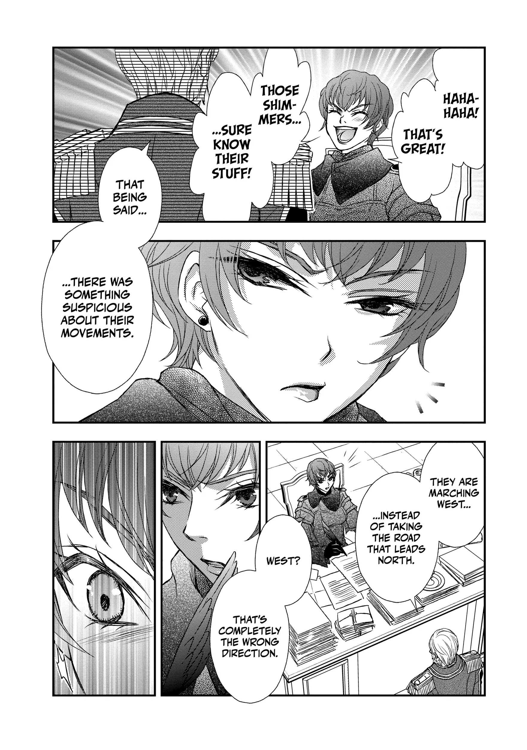 Shinigami ni Sodaterareta Shoujo wa Shikkoku no Tsurugi o Mune ni Idaku Chapter 22 page 16 - 
