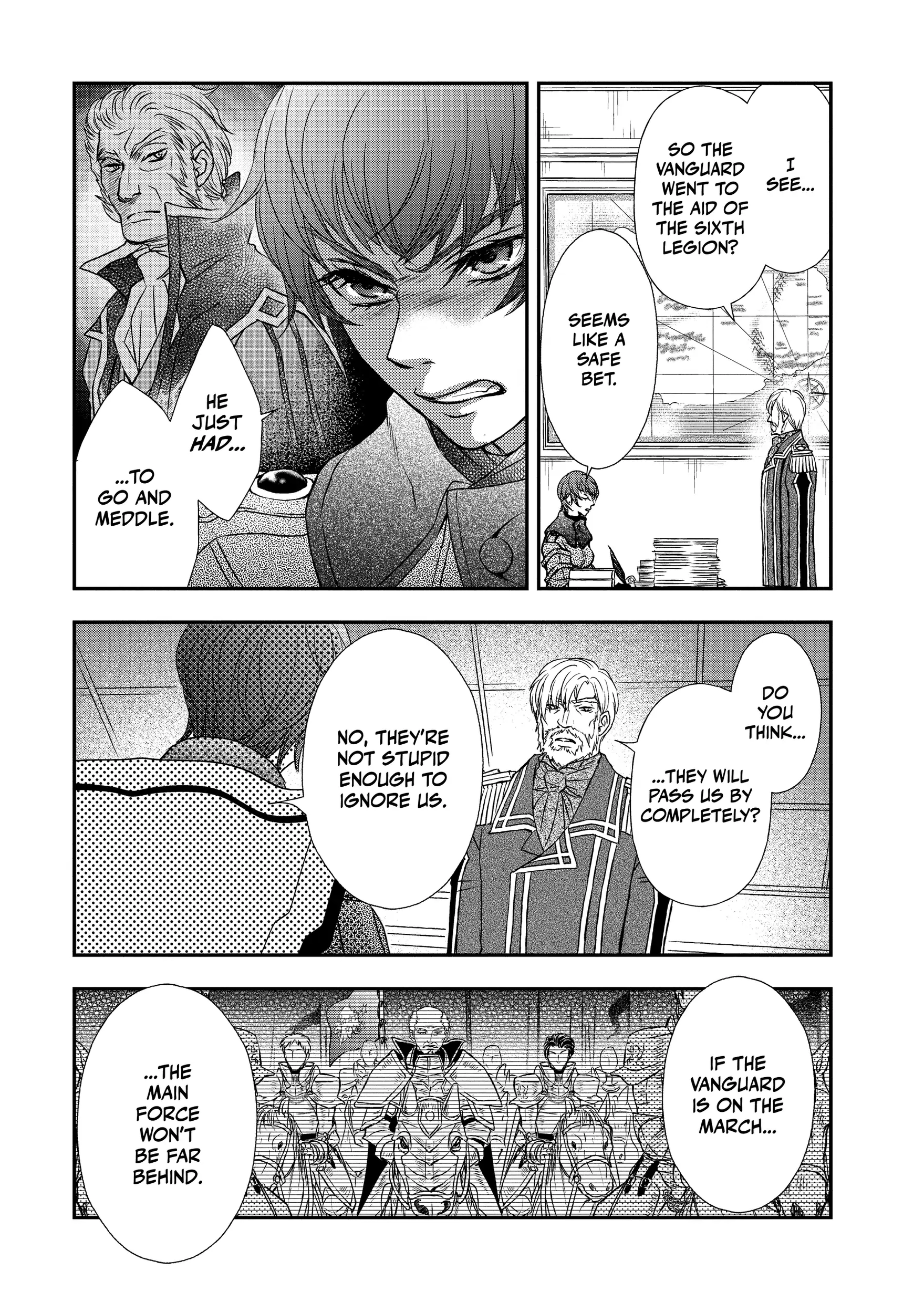 Shinigami ni Sodaterareta Shoujo wa Shikkoku no Tsurugi o Mune ni Idaku Chapter 22 page 19 - 