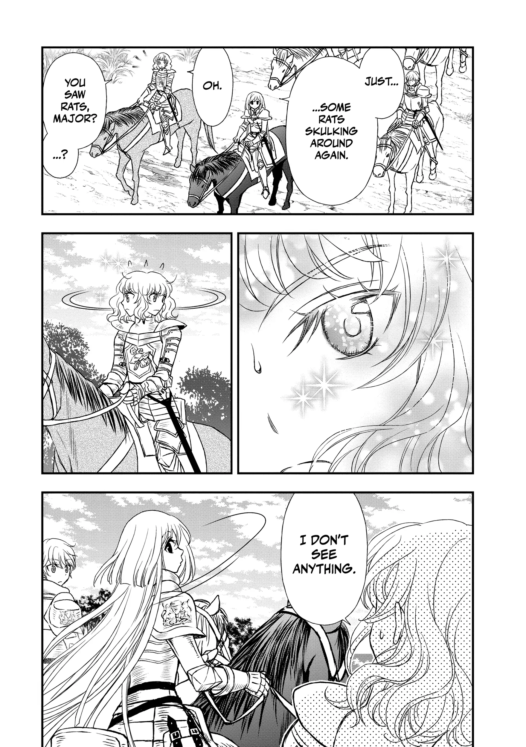 Shinigami ni Sodaterareta Shoujo wa Shikkoku no Tsurugi o Mune ni Idaku Chapter 22 page 3 - 