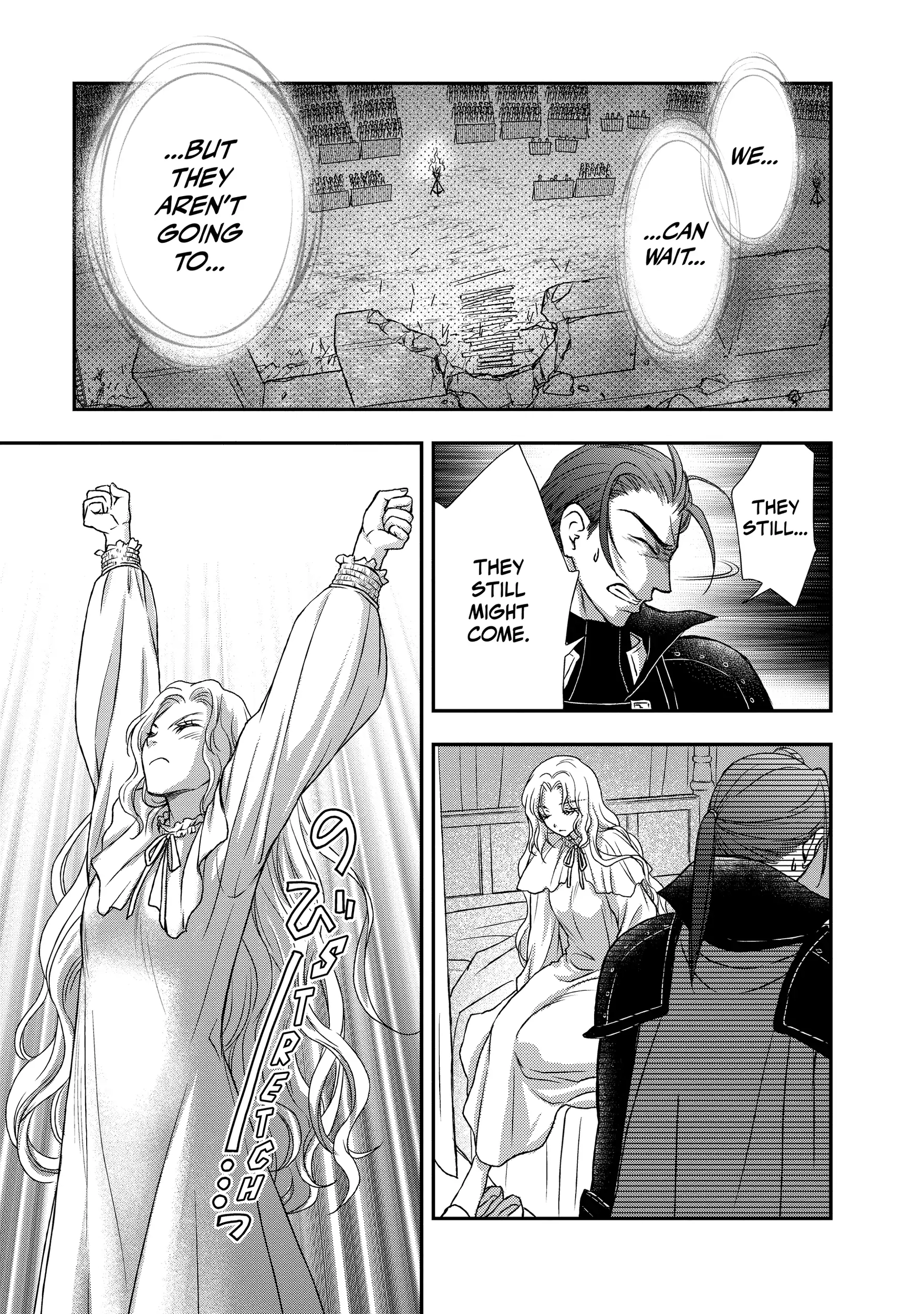 Shinigami ni Sodaterareta Shoujo wa Shikkoku no Tsurugi o Mune ni Idaku Chapter 22 page 27 - 