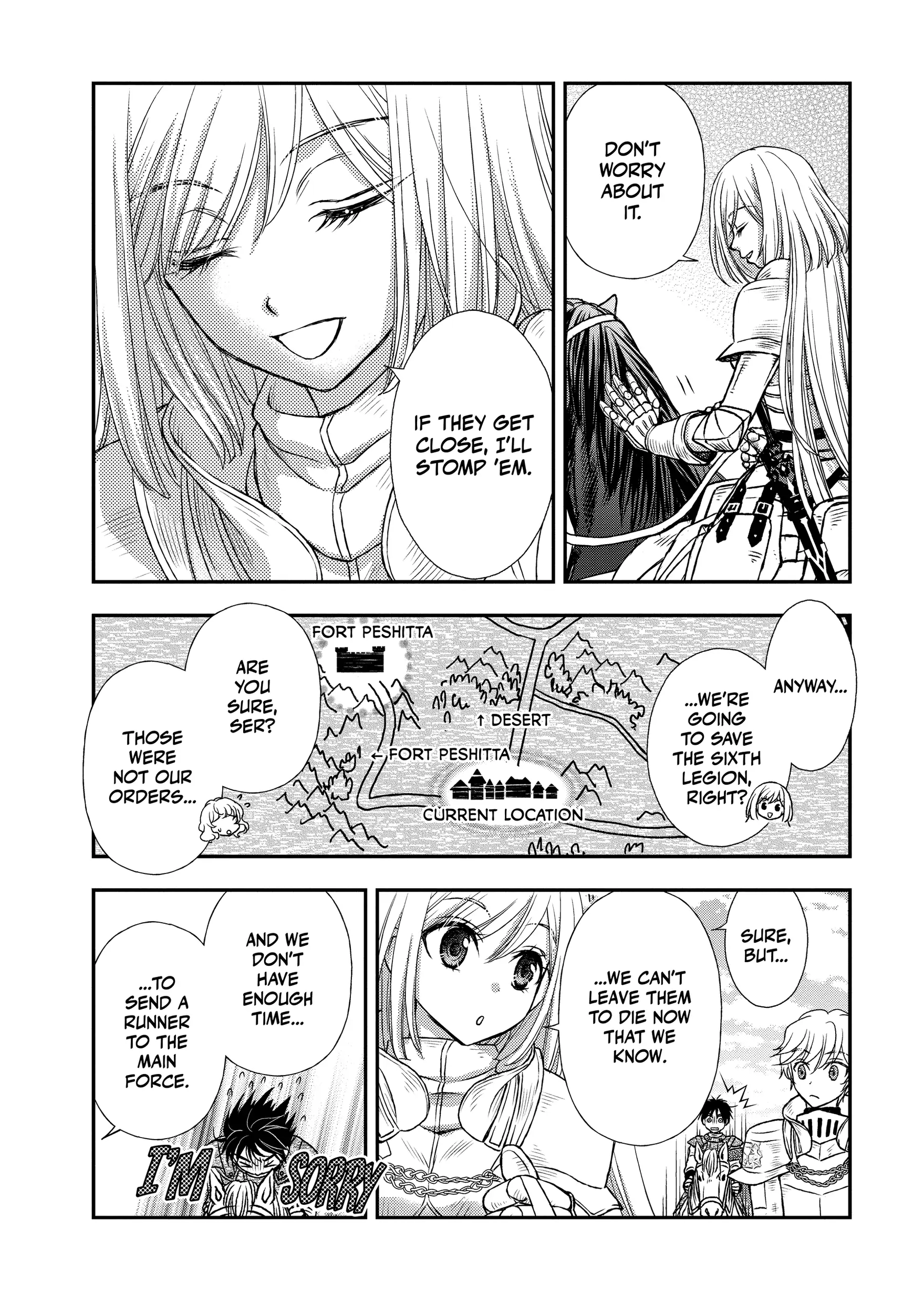 Shinigami ni Sodaterareta Shoujo wa Shikkoku no Tsurugi o Mune ni Idaku Chapter 22 page 4 - 