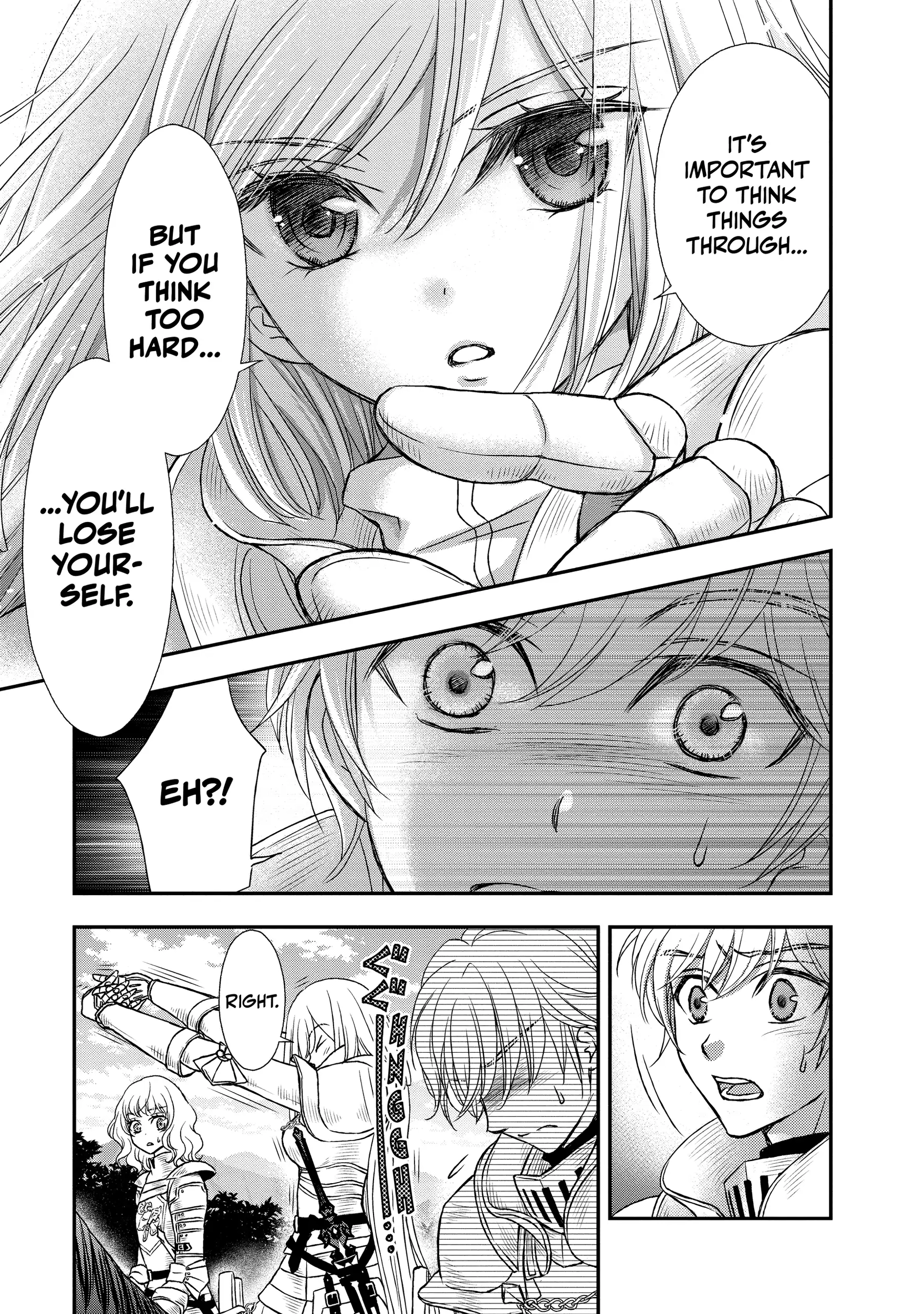 Shinigami ni Sodaterareta Shoujo wa Shikkoku no Tsurugi o Mune ni Idaku Chapter 22 page 7 - 